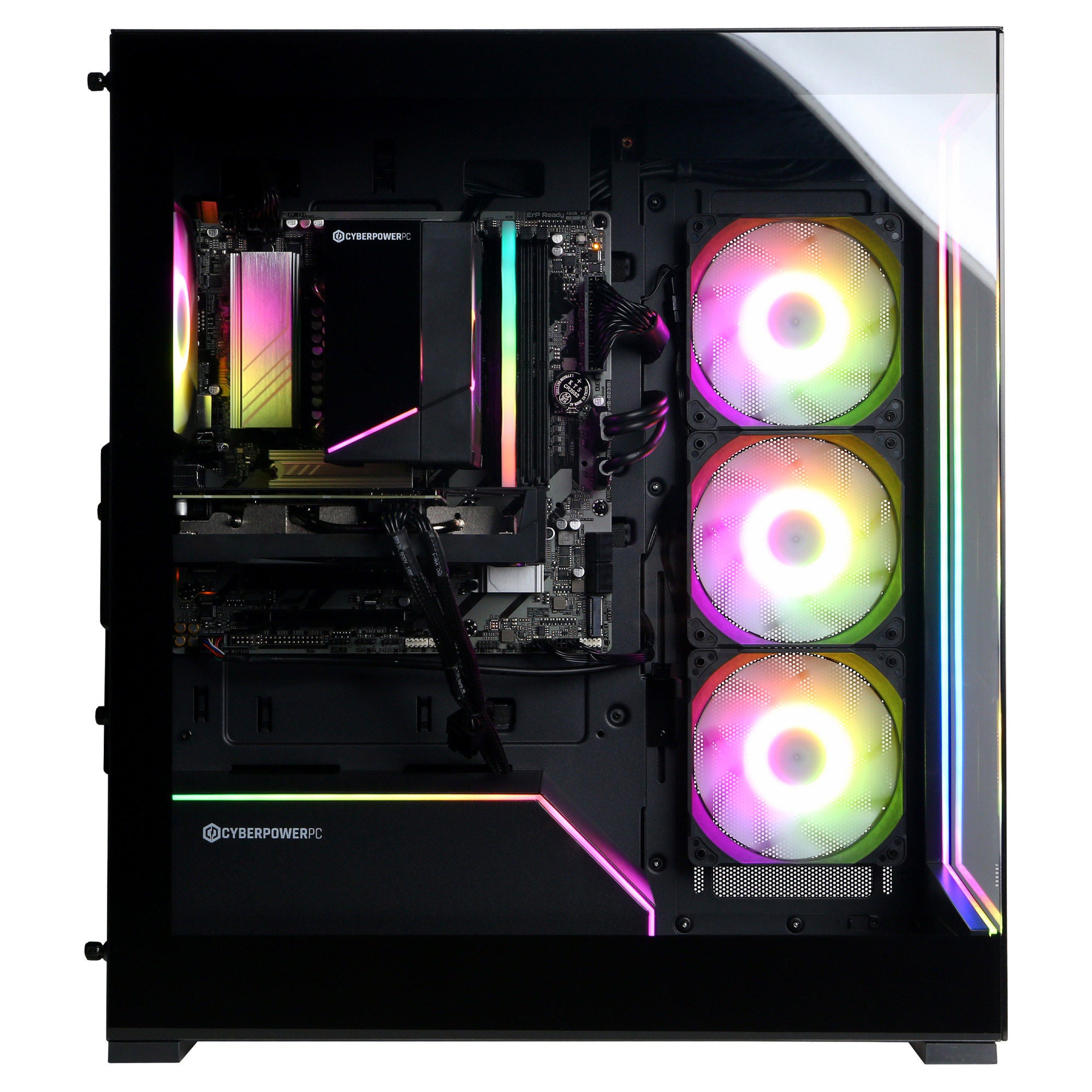 Cyberpower Gamer Extreme Desktop — Intel Core Ultra 5 225F Processor 3.3GHz (Max4.9GHz) — Radeon RX 7700, 16GB — 16GB 6400MHz RAM — 1TB NVMe 4.0 NVMe SSD — Windows 11 Home