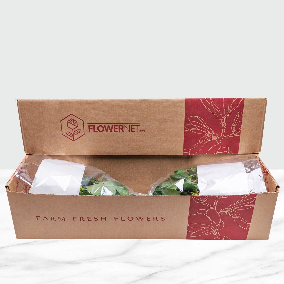 50-Stem Quad Roses