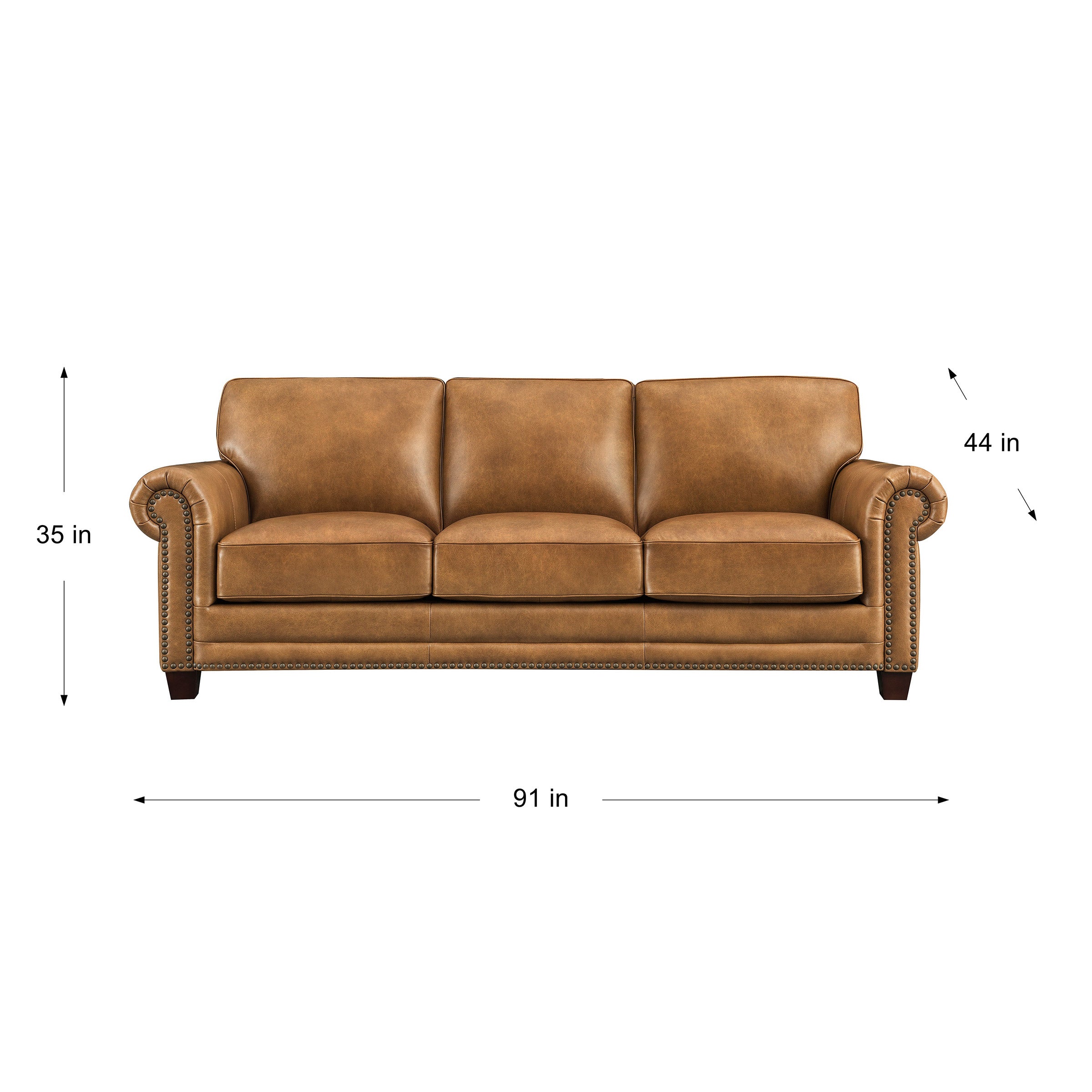 Trinidad Top Grain Leather Sofa