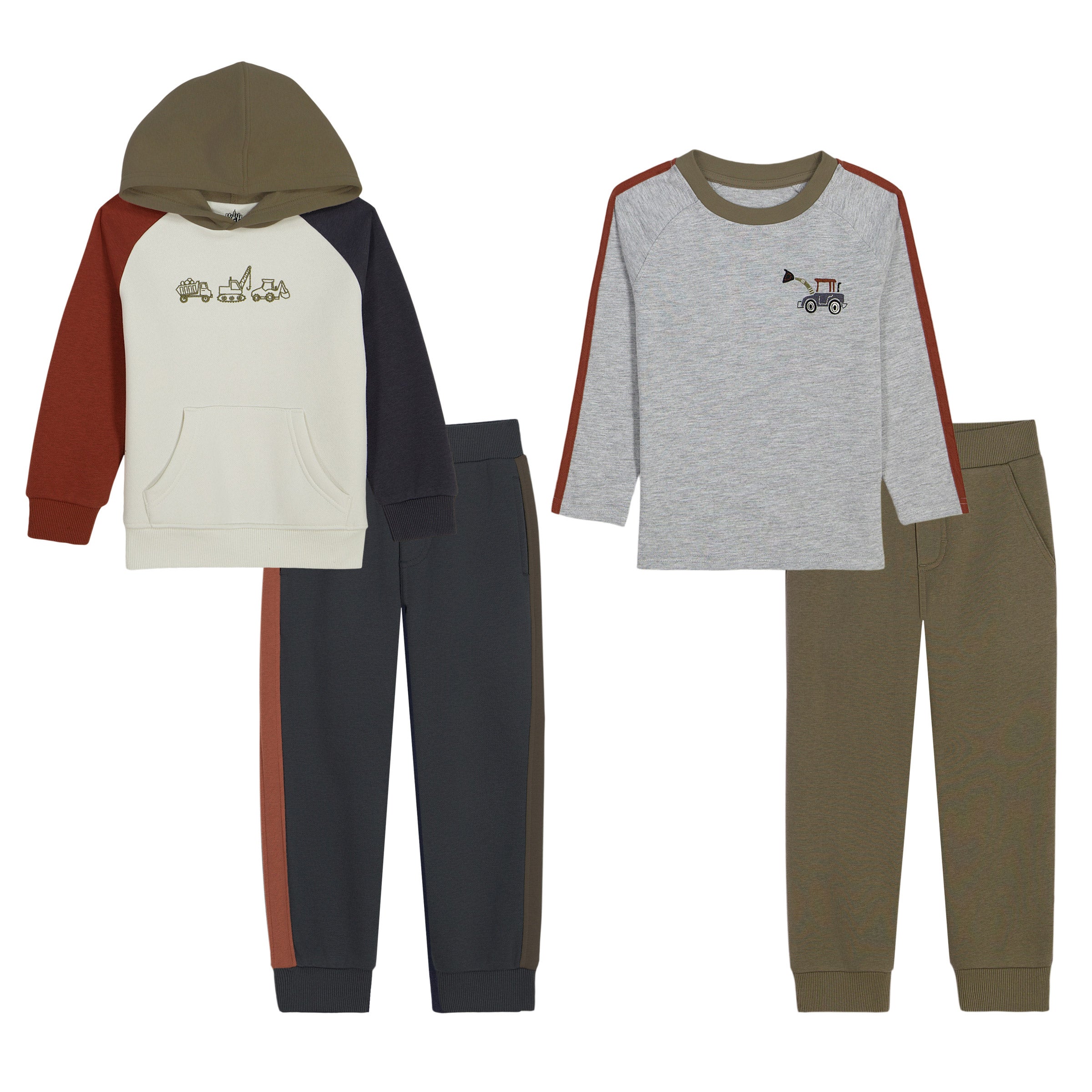 KHQ Kids' 4-piece Hoodie Set