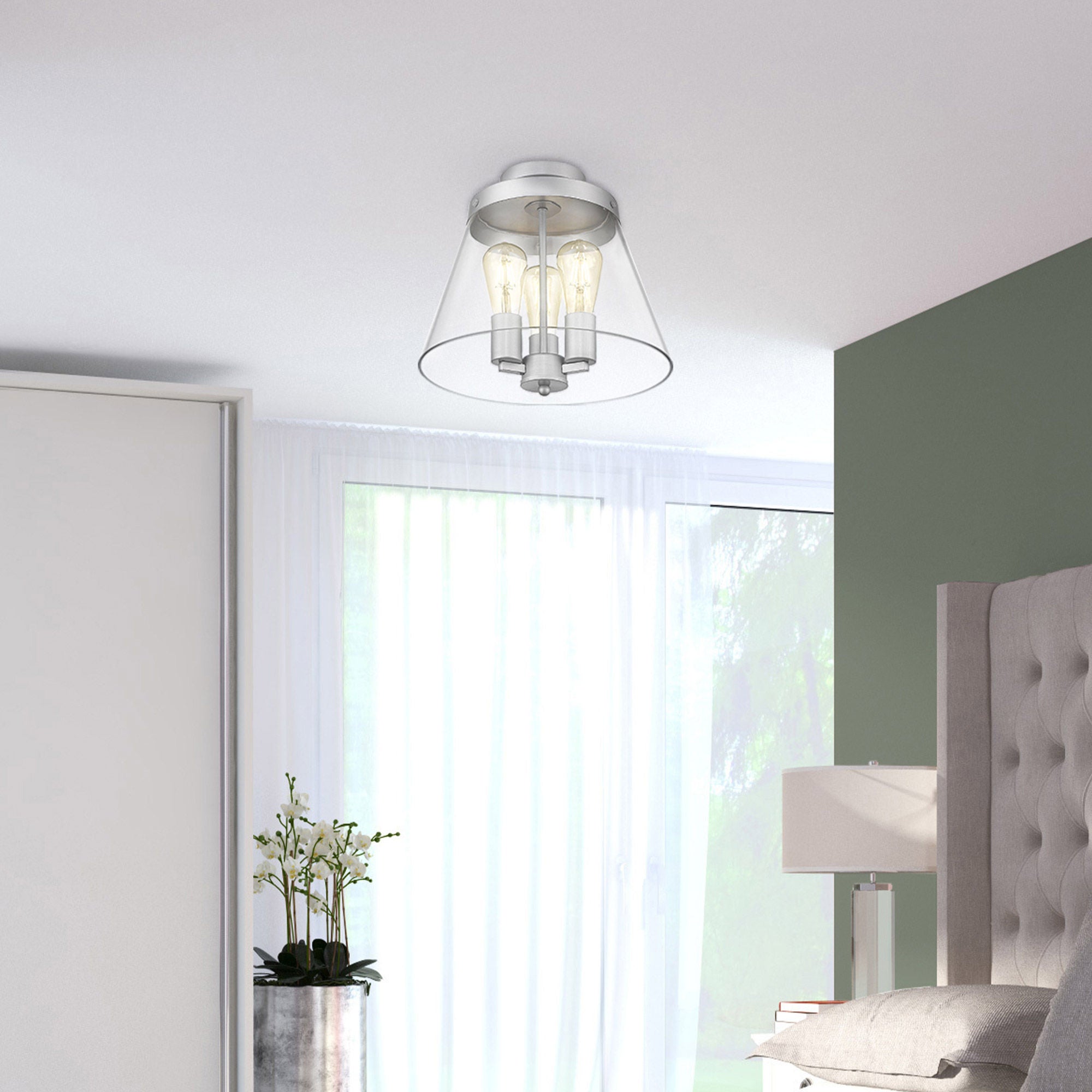 Audley Semi Flush Mount