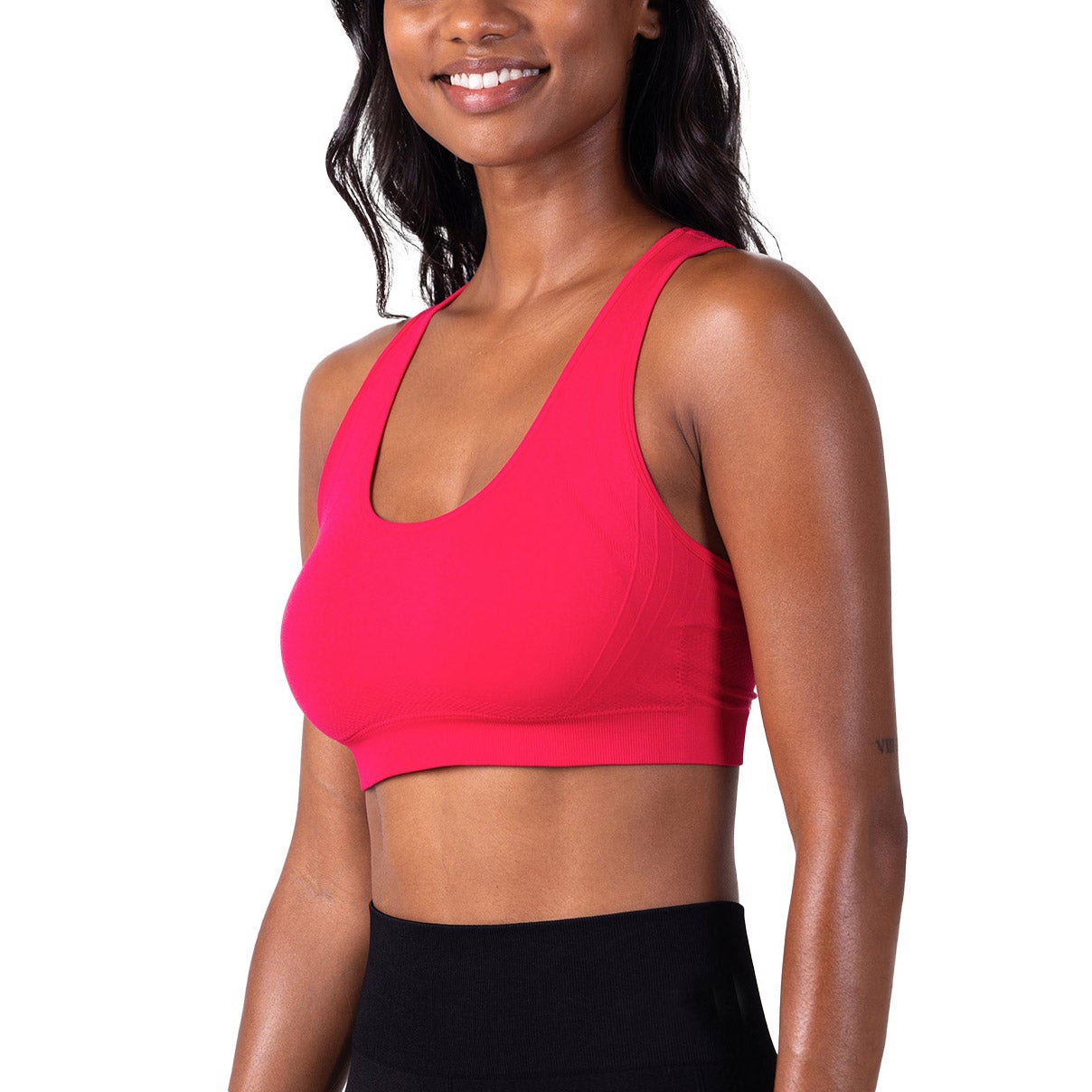 Skechers Women's Seamless Racerback Sports Bra, 2-pack
