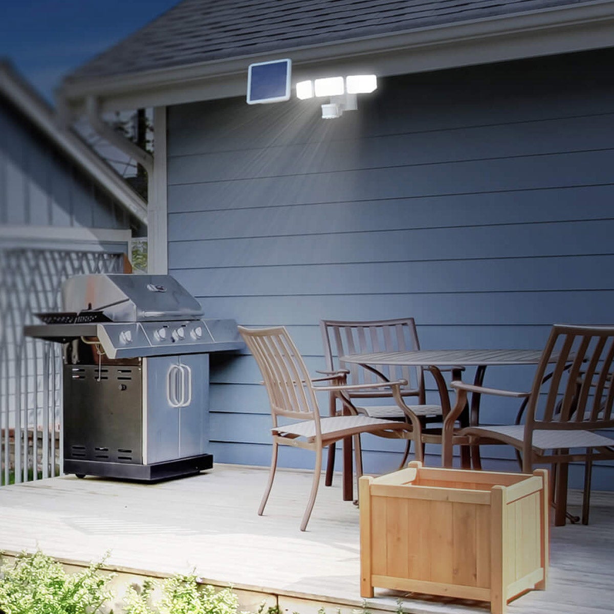 KODA Motion Activated Solar LED Floodlight