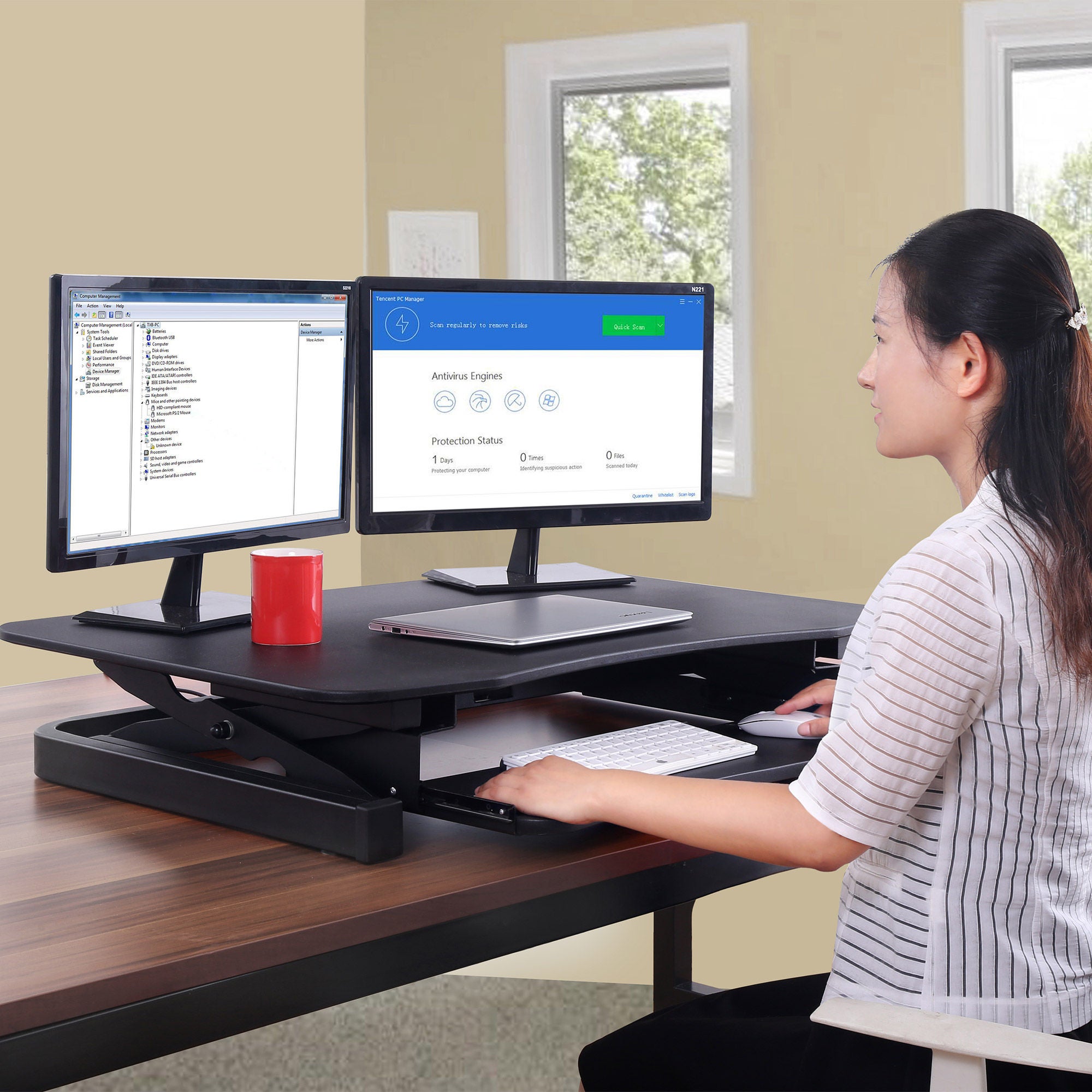 ApexDesk ZT Electric Desk Riser