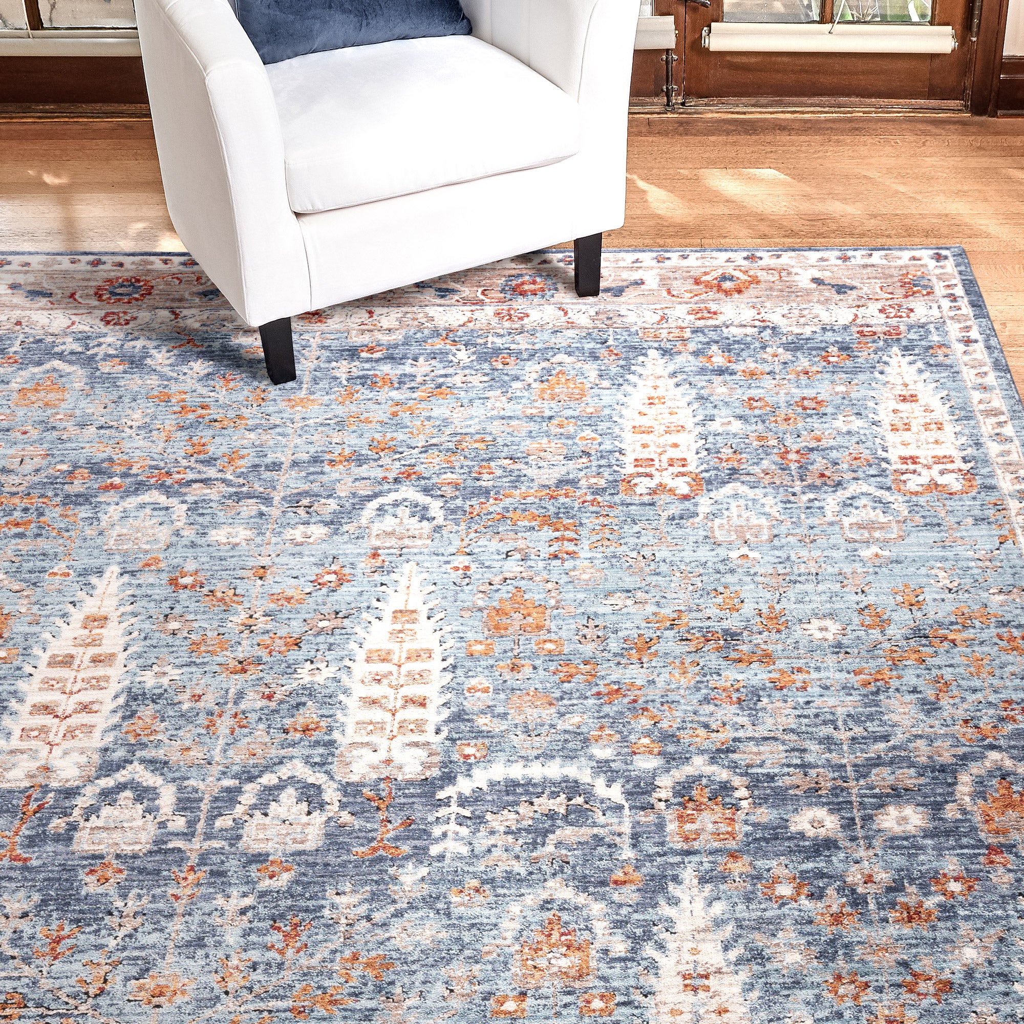 Bel Air Rug Collection, Novara Blue
