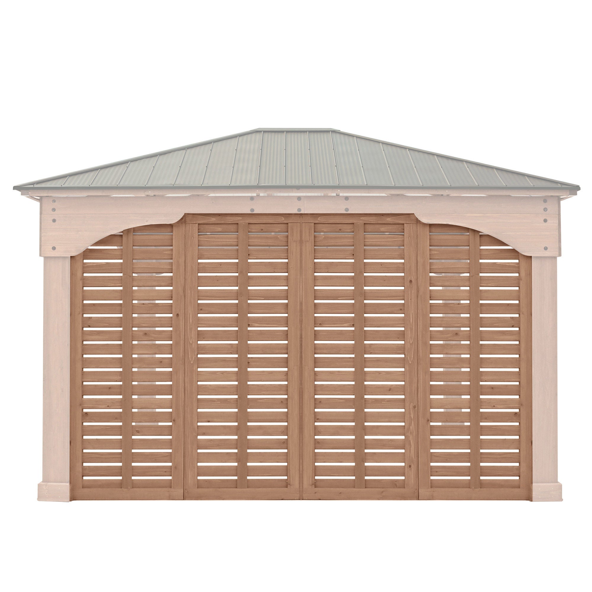 Yardistry Gazebo Privacy Wall