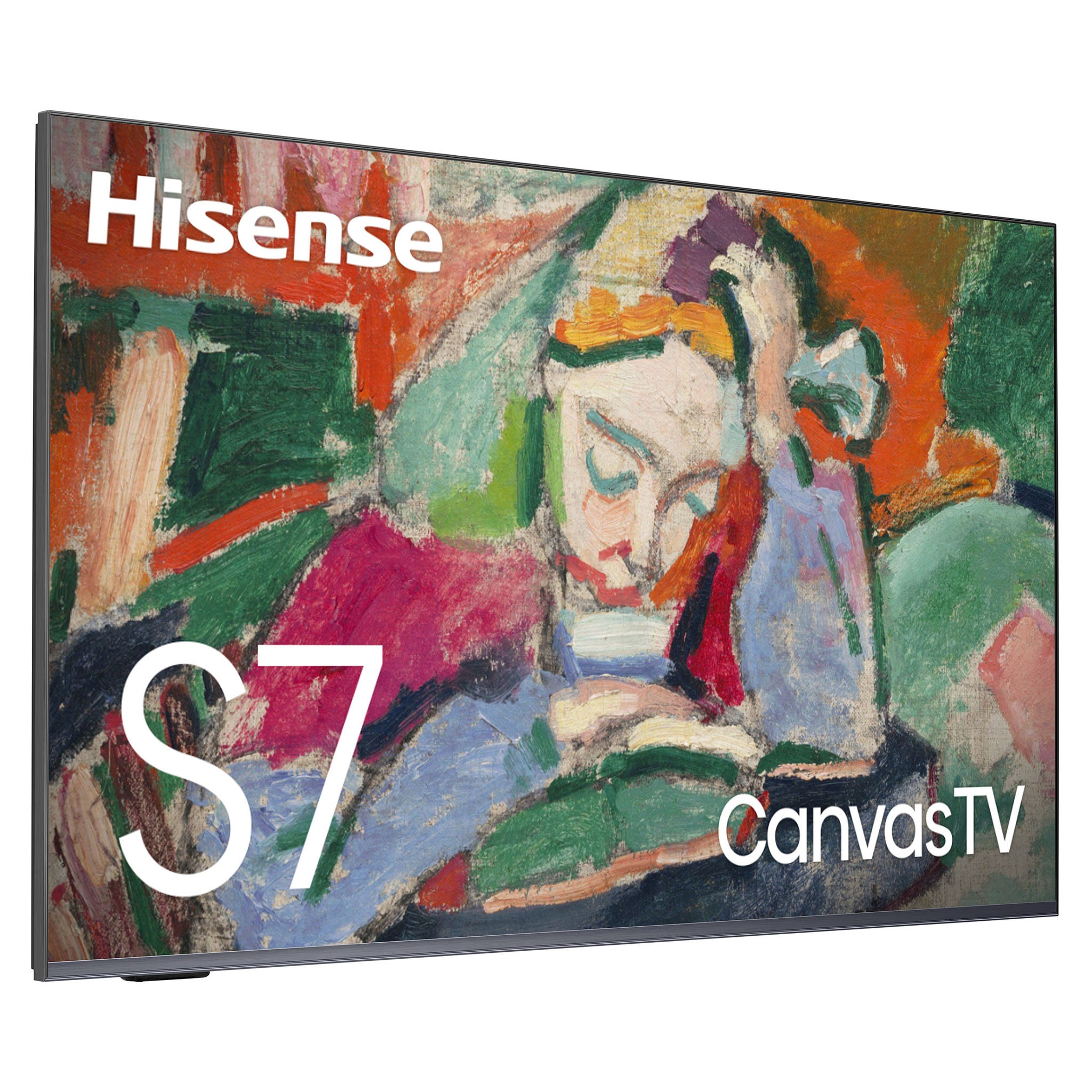 Hisense 55" Class - S7 Series Canvas TV - 4K UHD QLED LCD TV - Allstate 3-Year Protection Plan Bundle Included for 5 Years of Total Coverage*