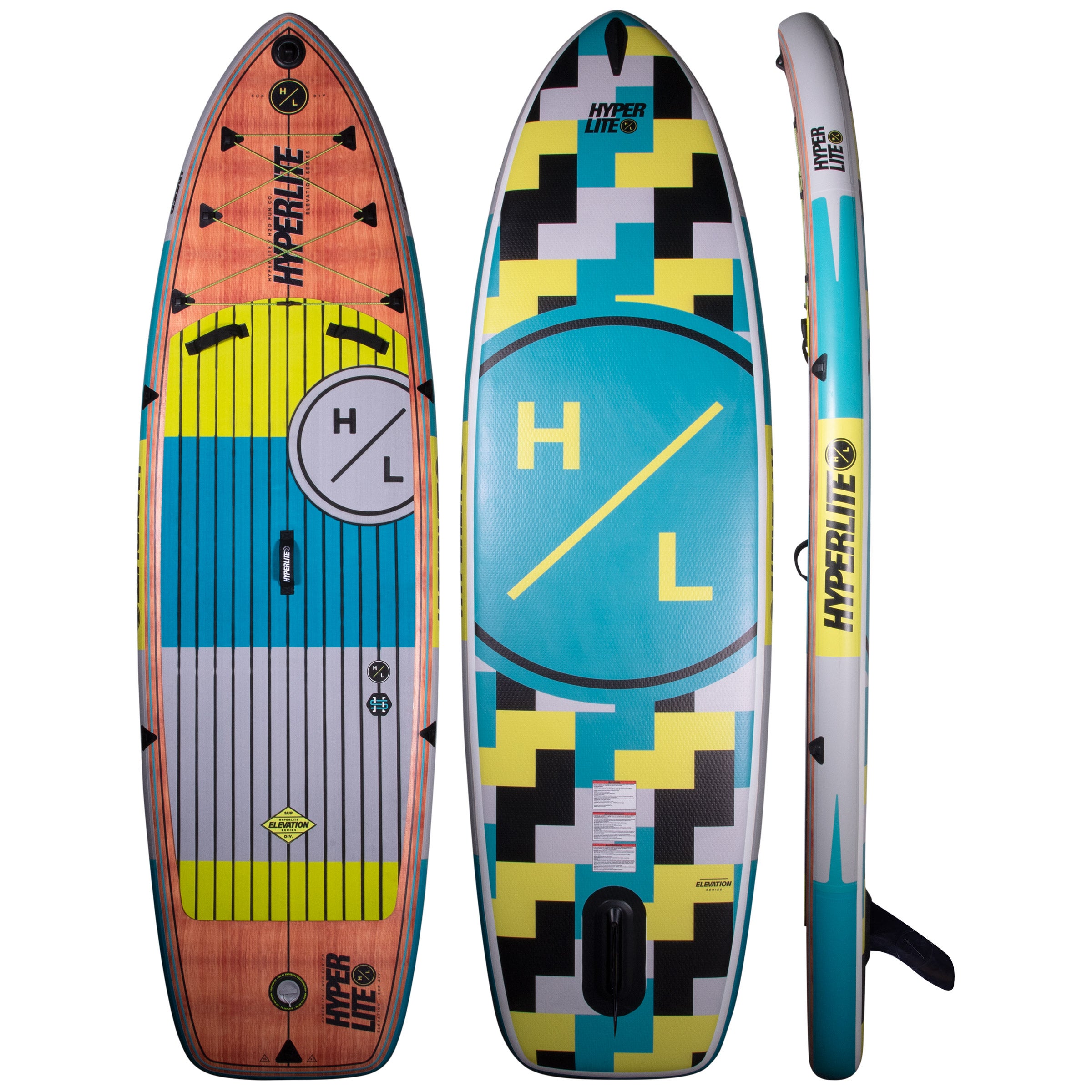 Hyperlite Elevation 10'2" Inflatable Stand Up Paddle Board Package
