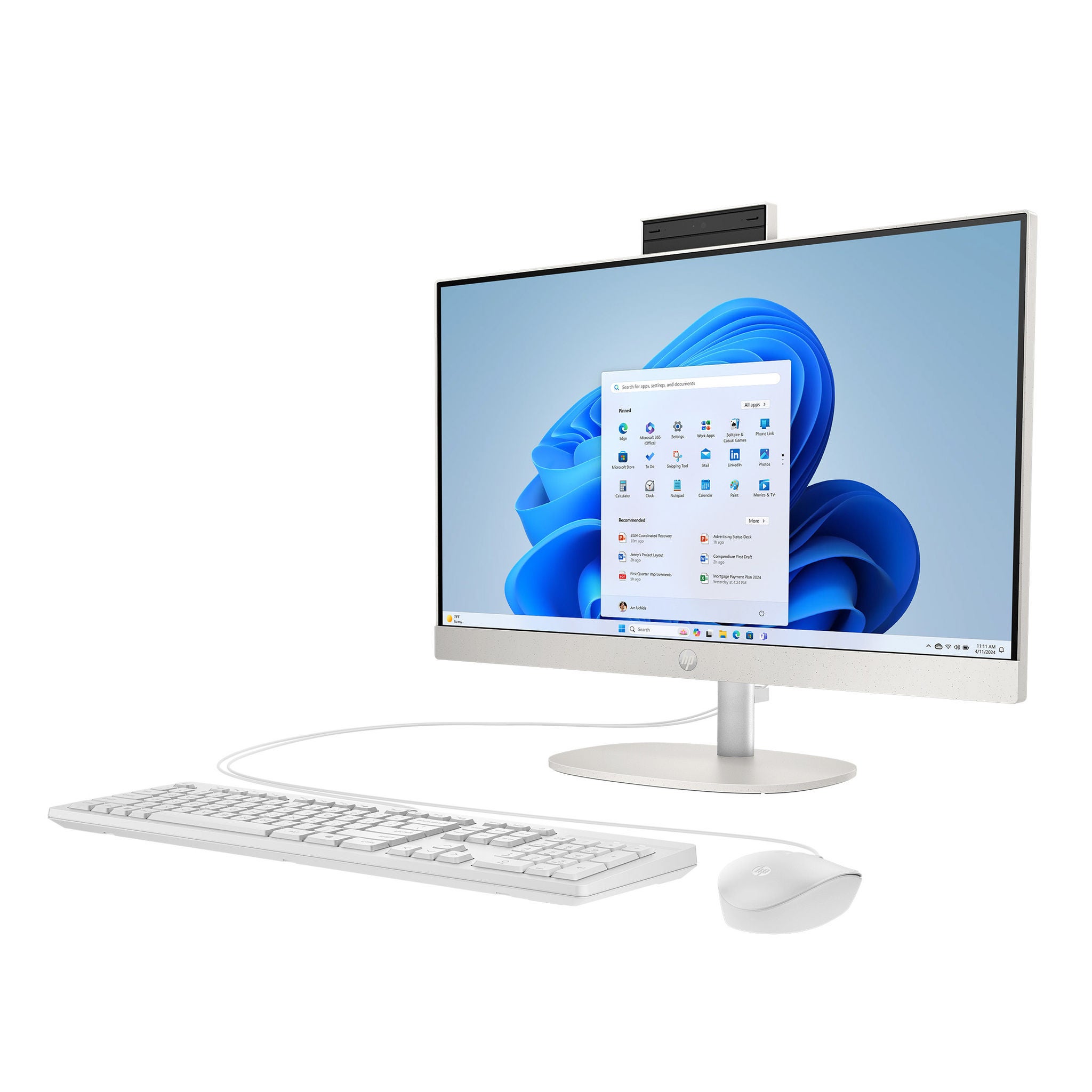 HP 23.8" All-in-One Touchscreen Desktop PC - Intel Core i5-1334U - FHD (1920 x 1080) - 16GB Memory - 1TB SSD - Windows 11 Home