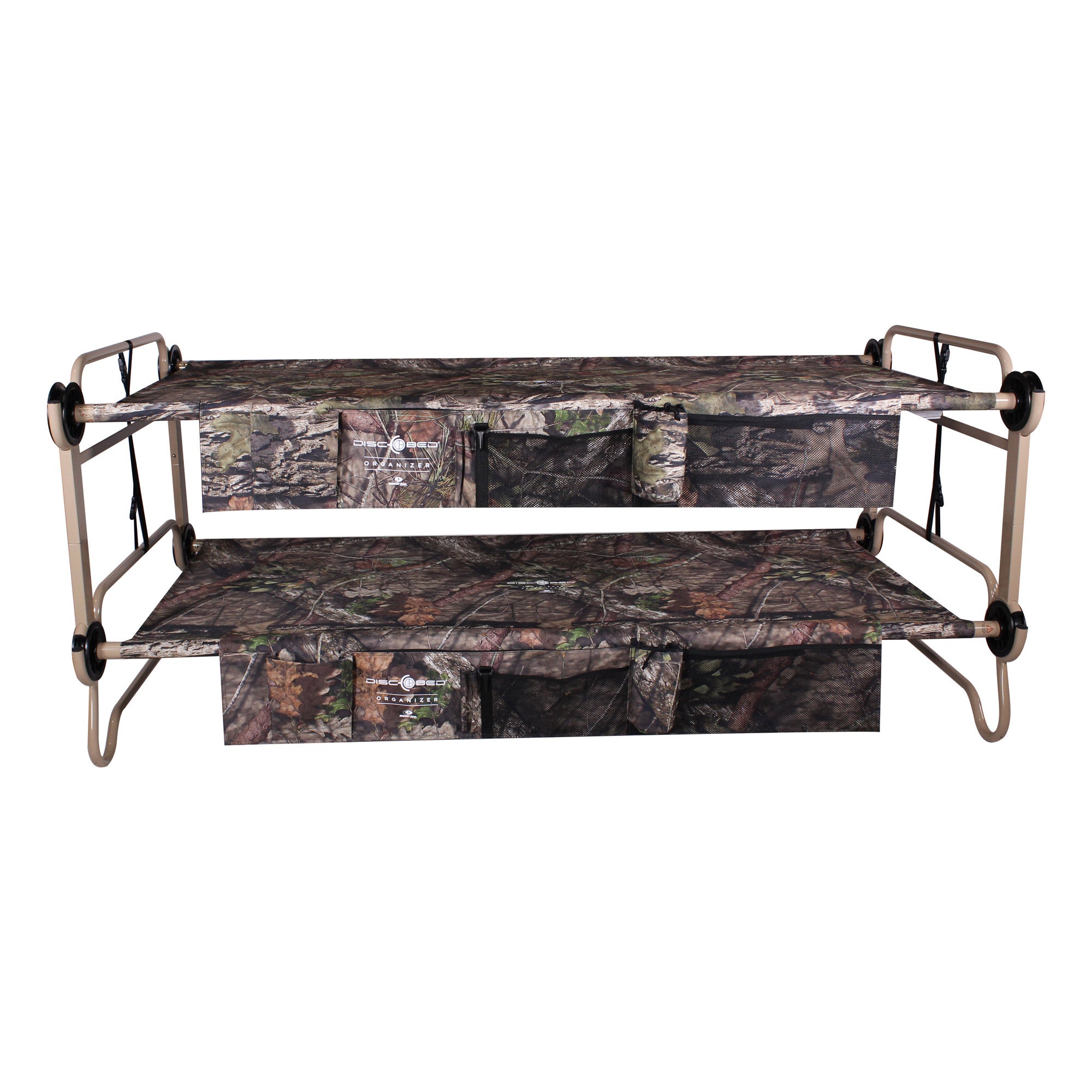 Cam-O-Bunk Cot Mossy Oak with Organizer
