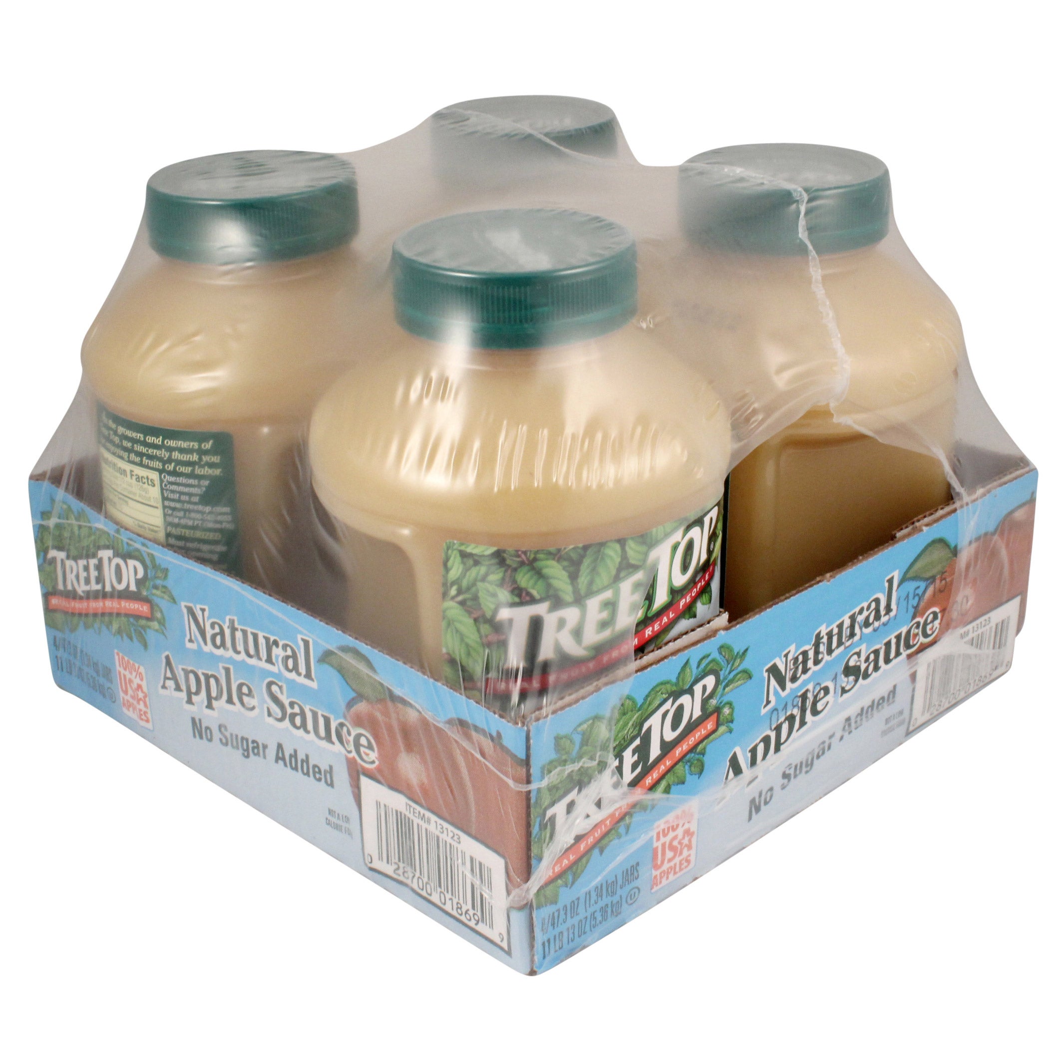 Tree Top Apple Sauce, 47.3 oz, 4-count