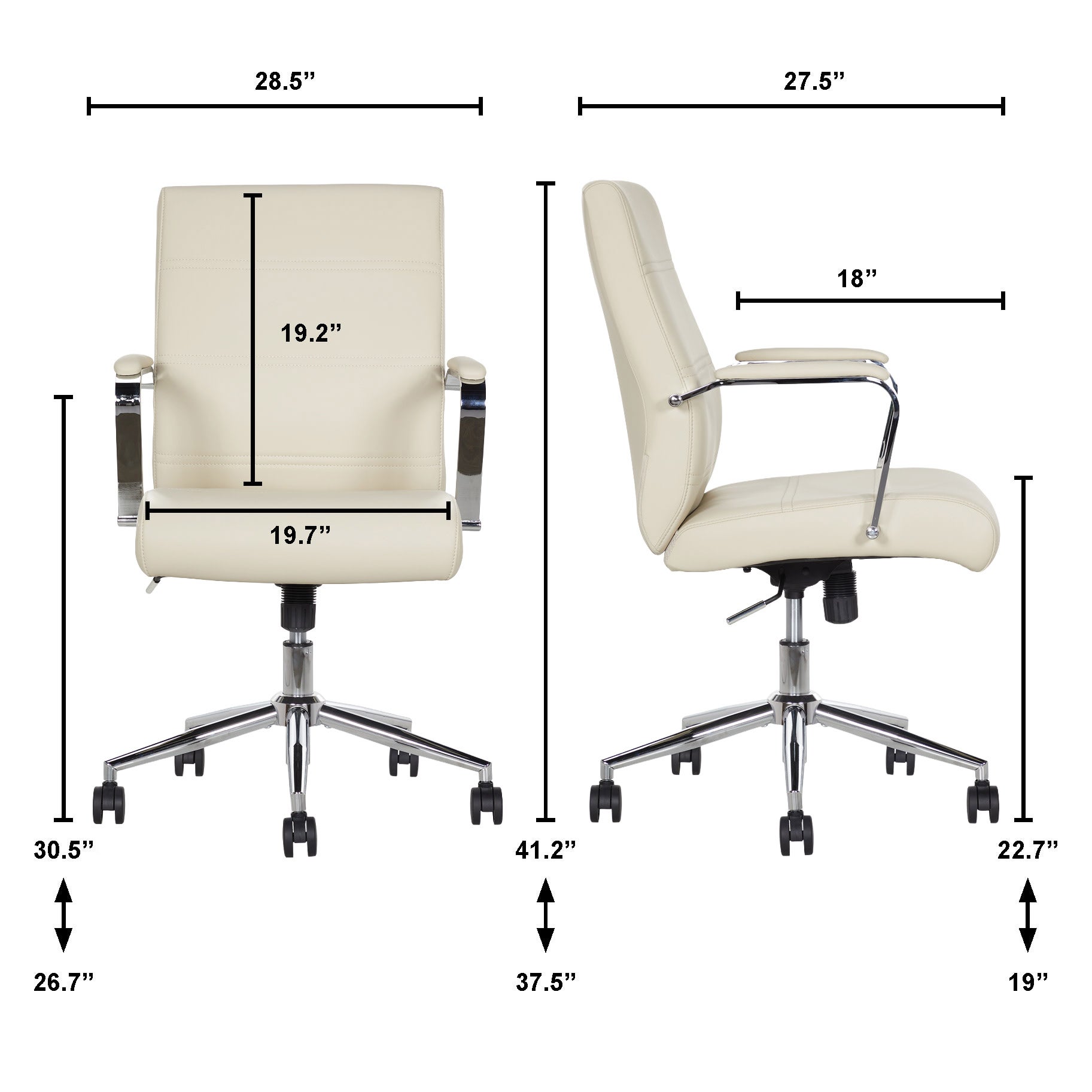 True Innovations Modern Office Task Chair