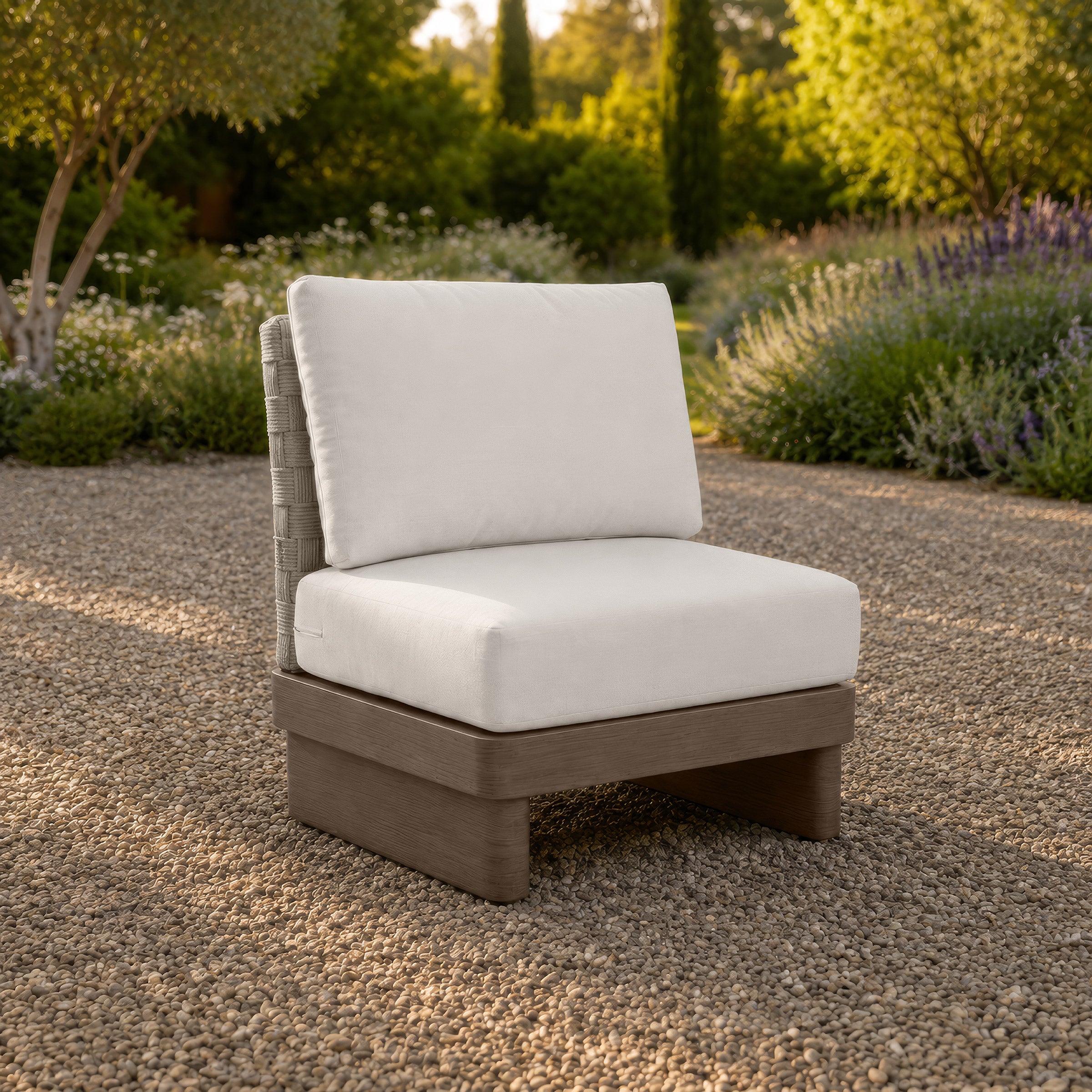 SunVilla Amherst Park 6-piece Outdoor Patio Fire Sectional Set