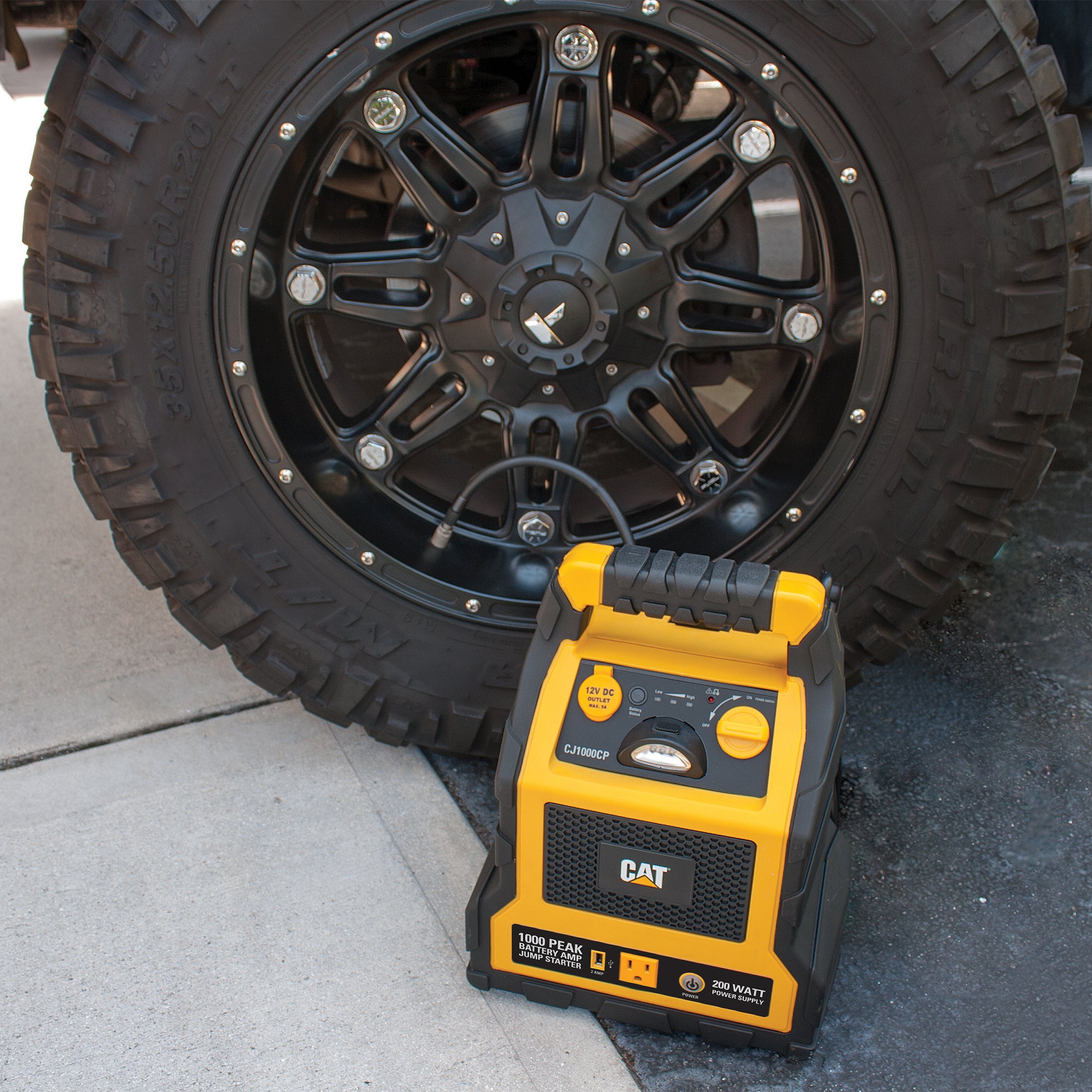 Cat 1000 Peak Amp Battery Jump-Starter | Power Station | Compressor