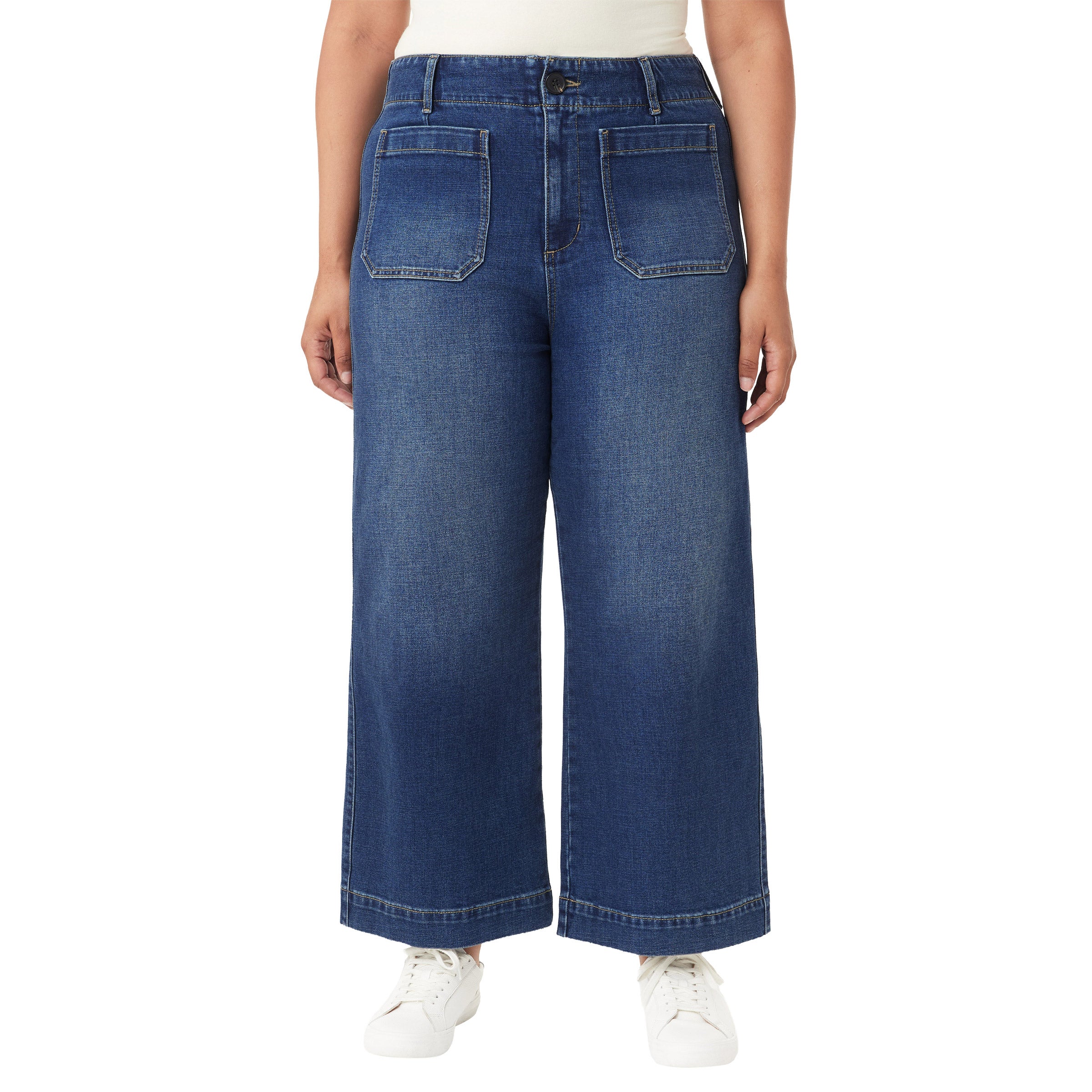 Scotch & Soda Women's Wide Leg Jean