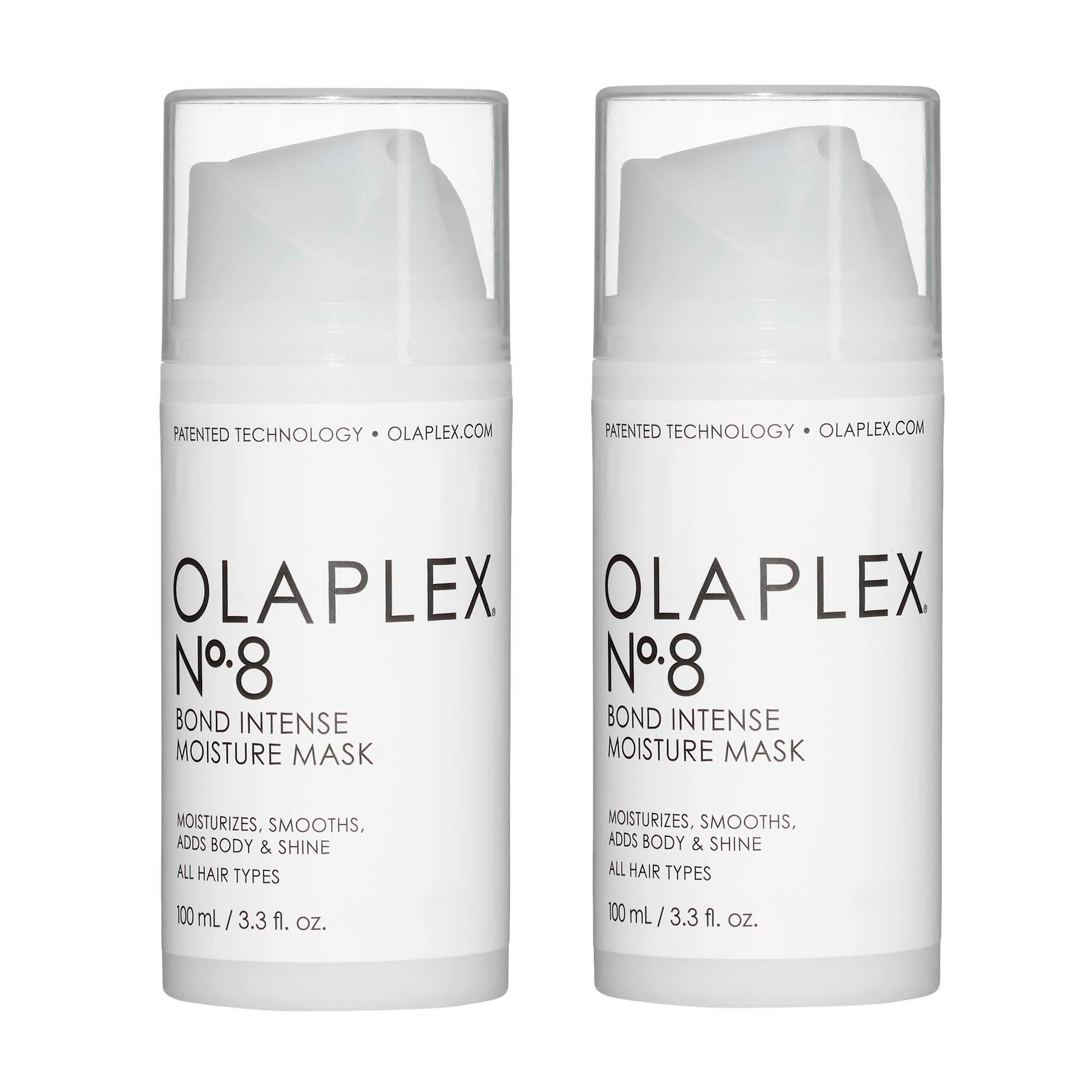 Olaplex No. 8 Bond Intense Moisture Mask, 3.3 fl oz Each, 2-pack