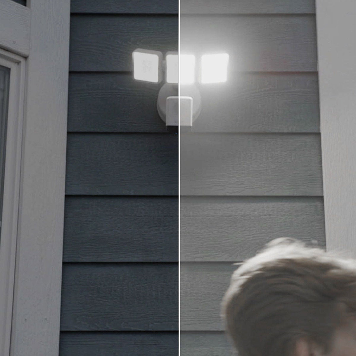 Wyze Wired 2.5k Floodlight Pro and Indoor/Outdoor Security Camera Bundle