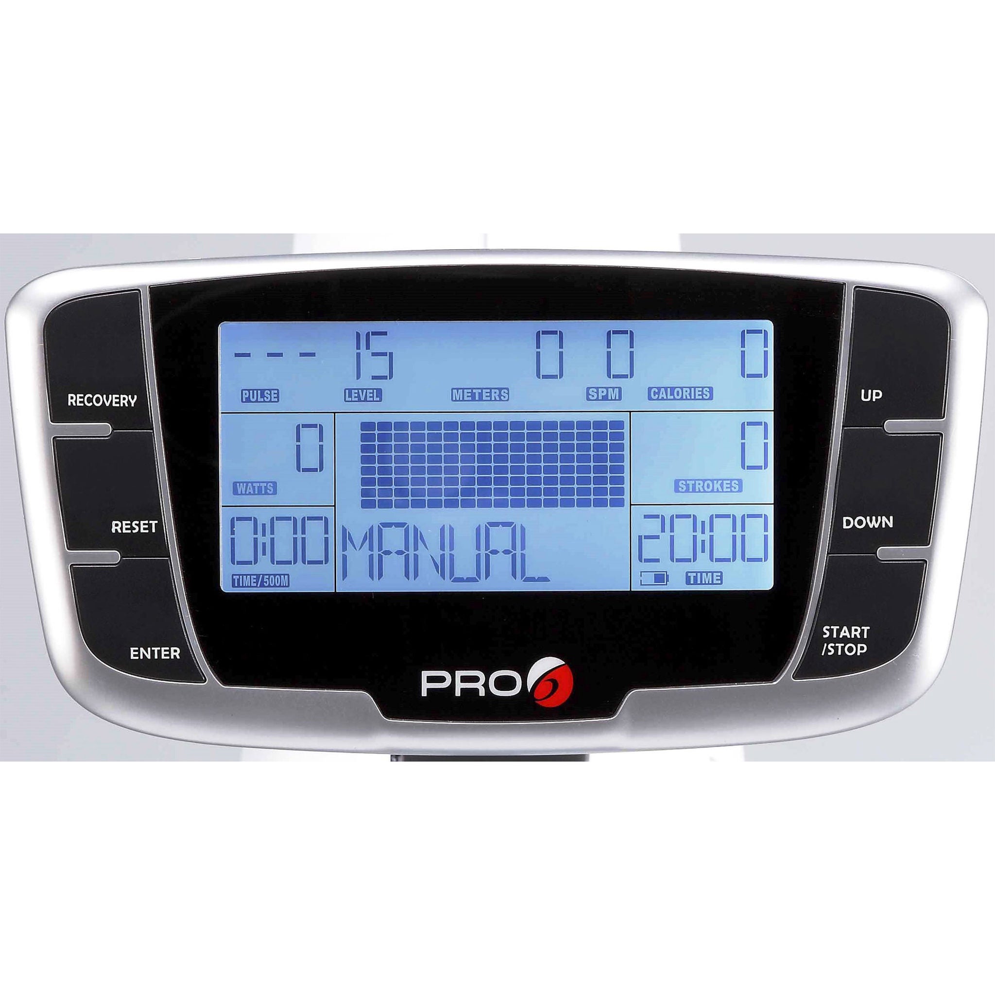 Dynamic Pro 6 R7 Magnetic Air Rowing Machine