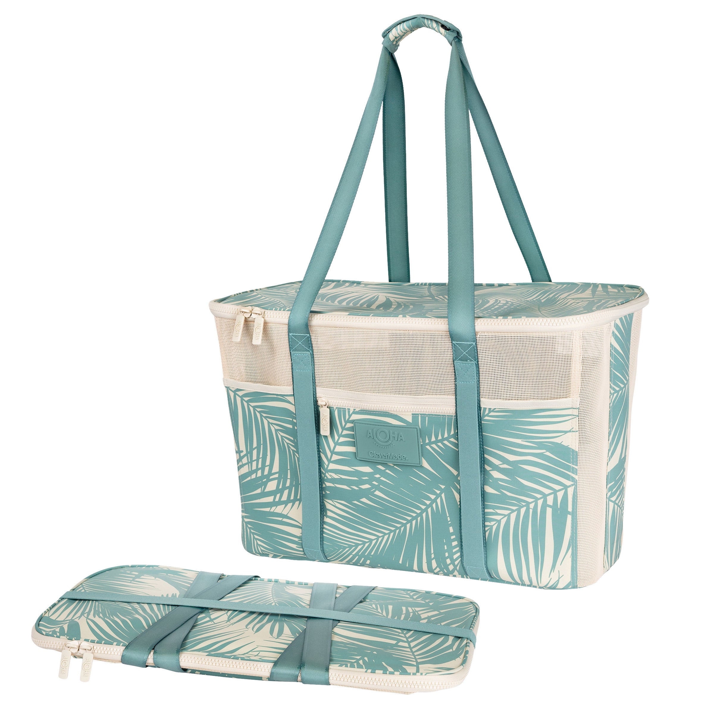Aloha + CleverMade Collapsible Beach Tote