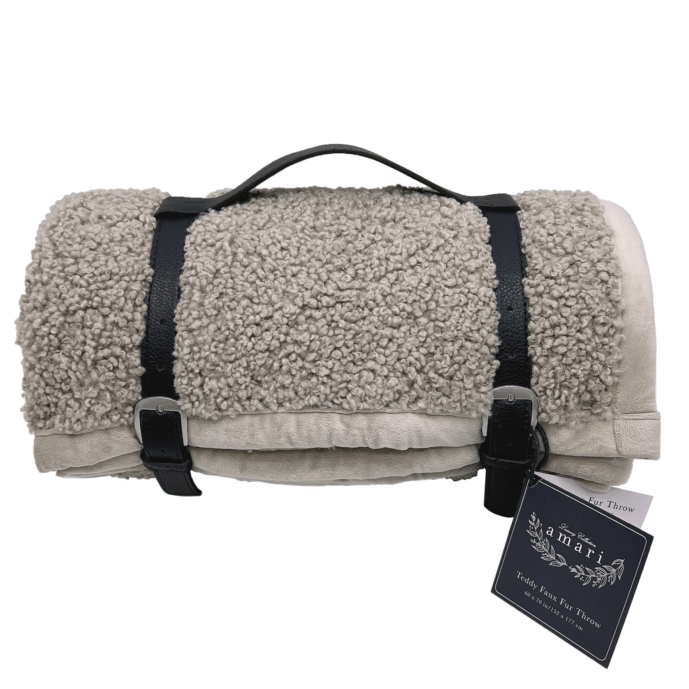 Amari Teddy Faux Fur Throw