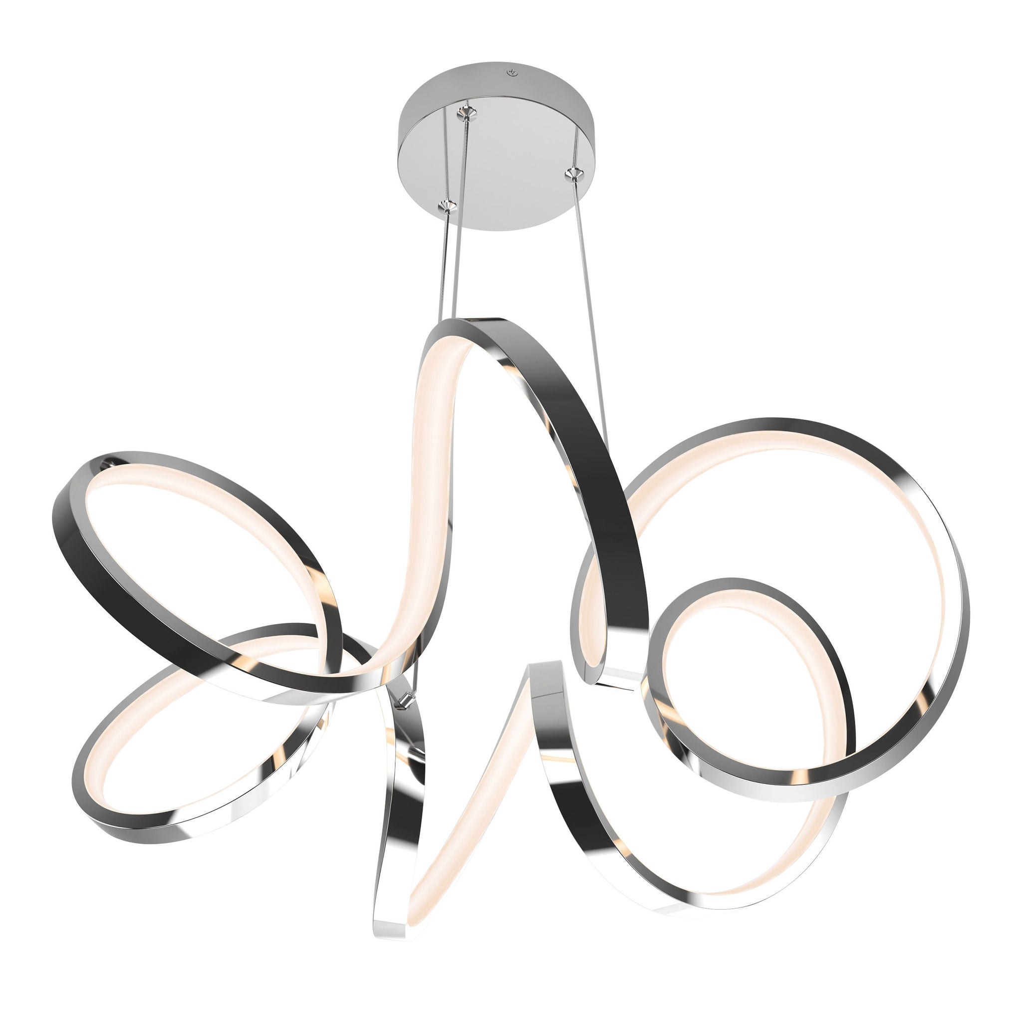 Artika Swirl Ribbon Integrated LED Pendant Light