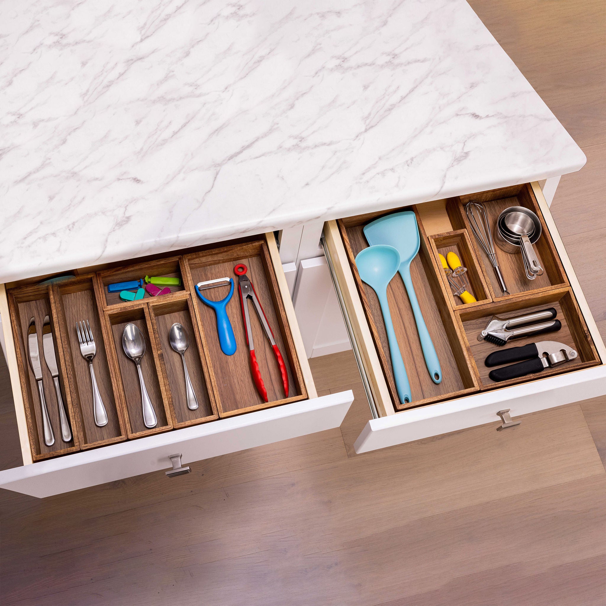 Seville Classics Acacia Box Set, 10-piece