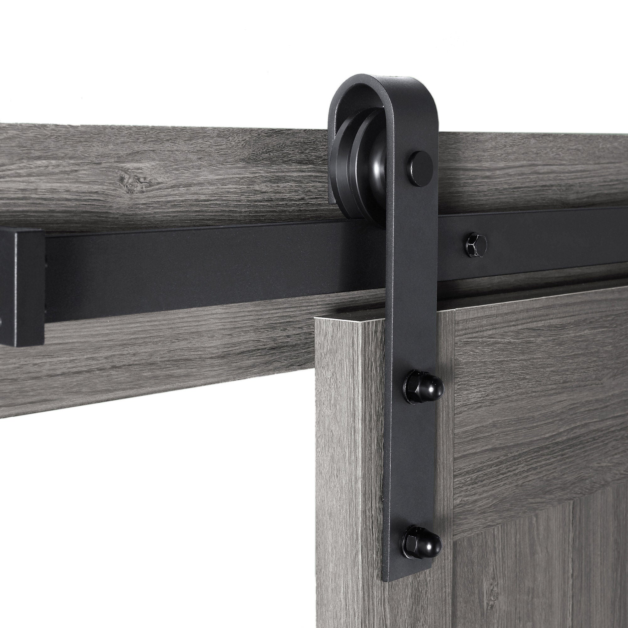 OVE Decors Barn Door with Hardware Kit & Smooth Soft-Close