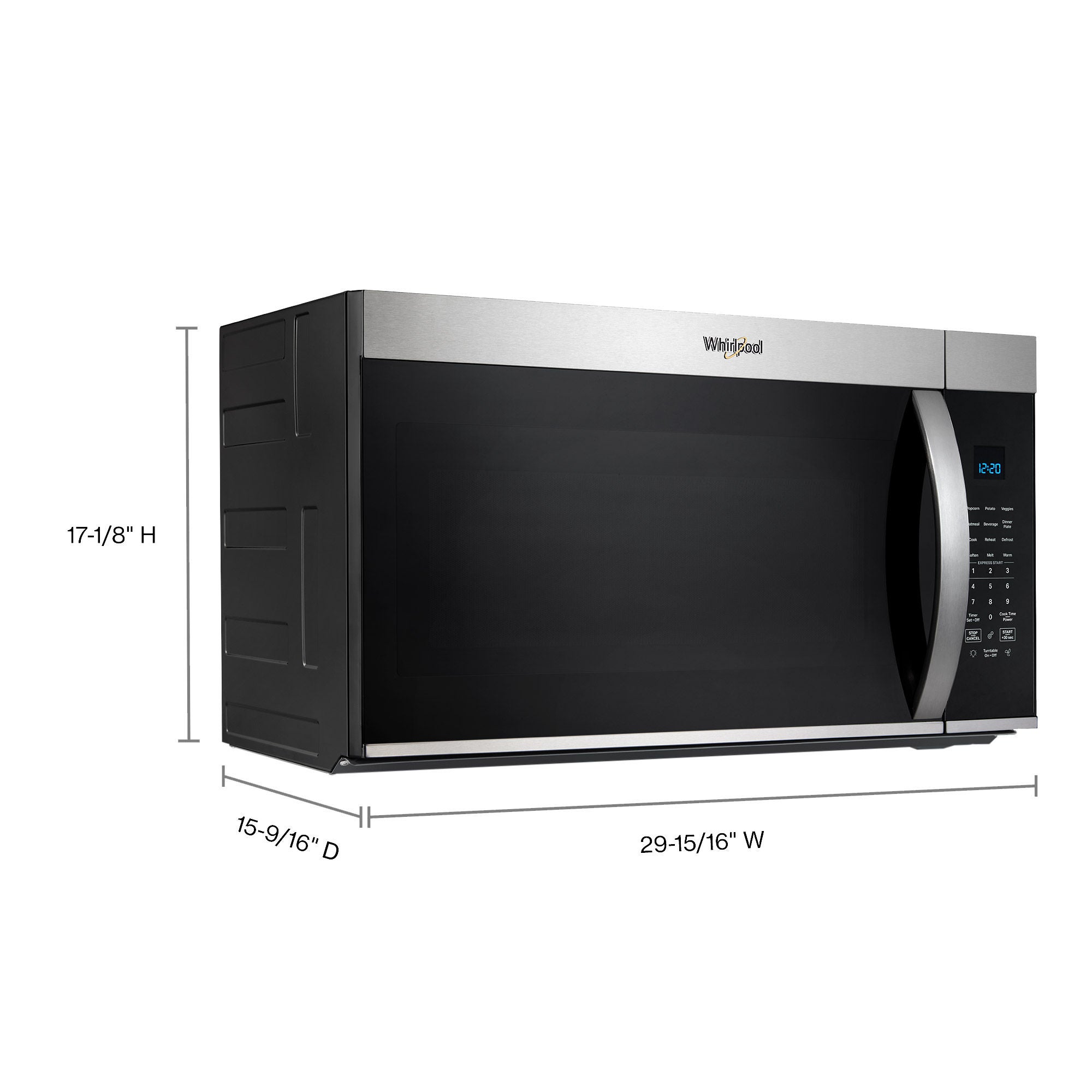 Whirlpool 1.9 cu. ft. Over-The-Range Microwave with Sensor Cooking