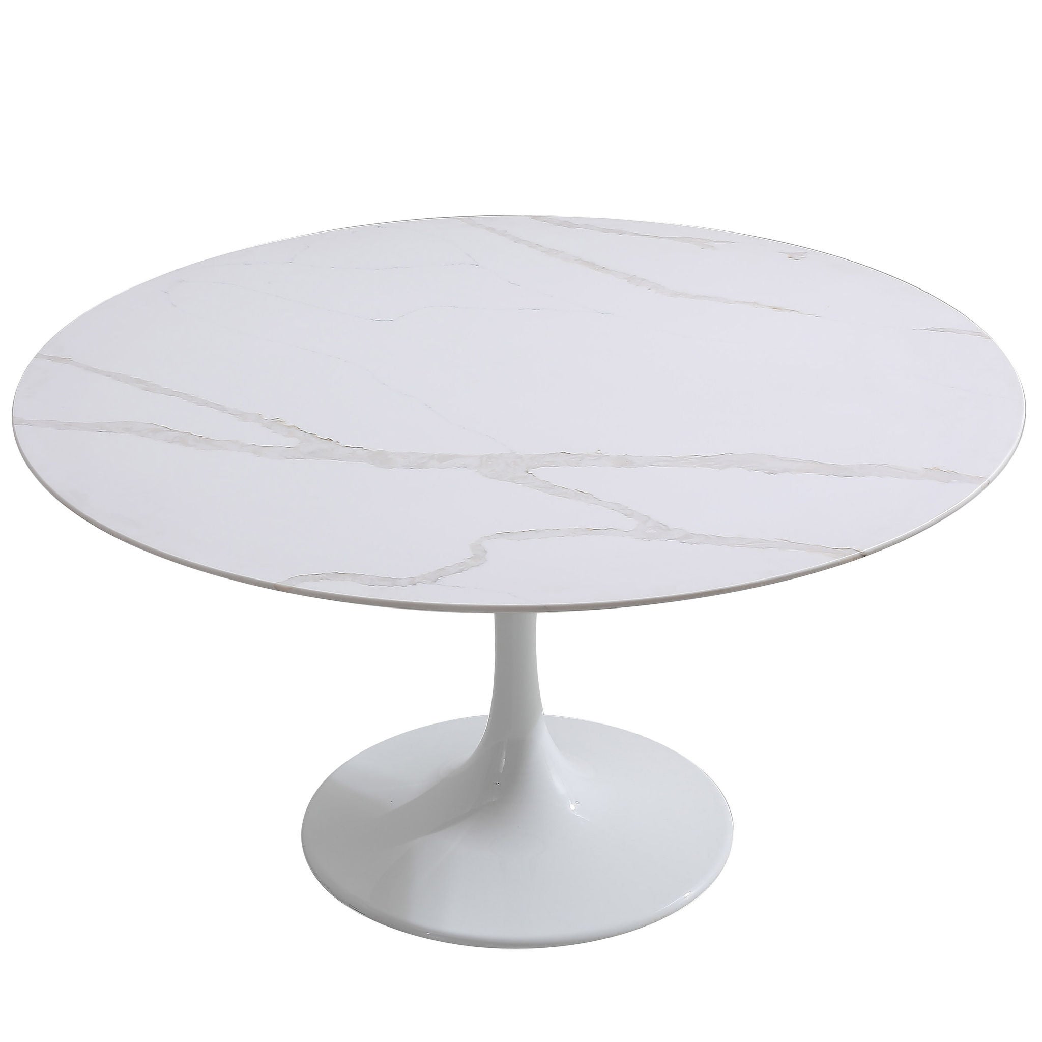 Orchid 52" Round Quartz Dining Table