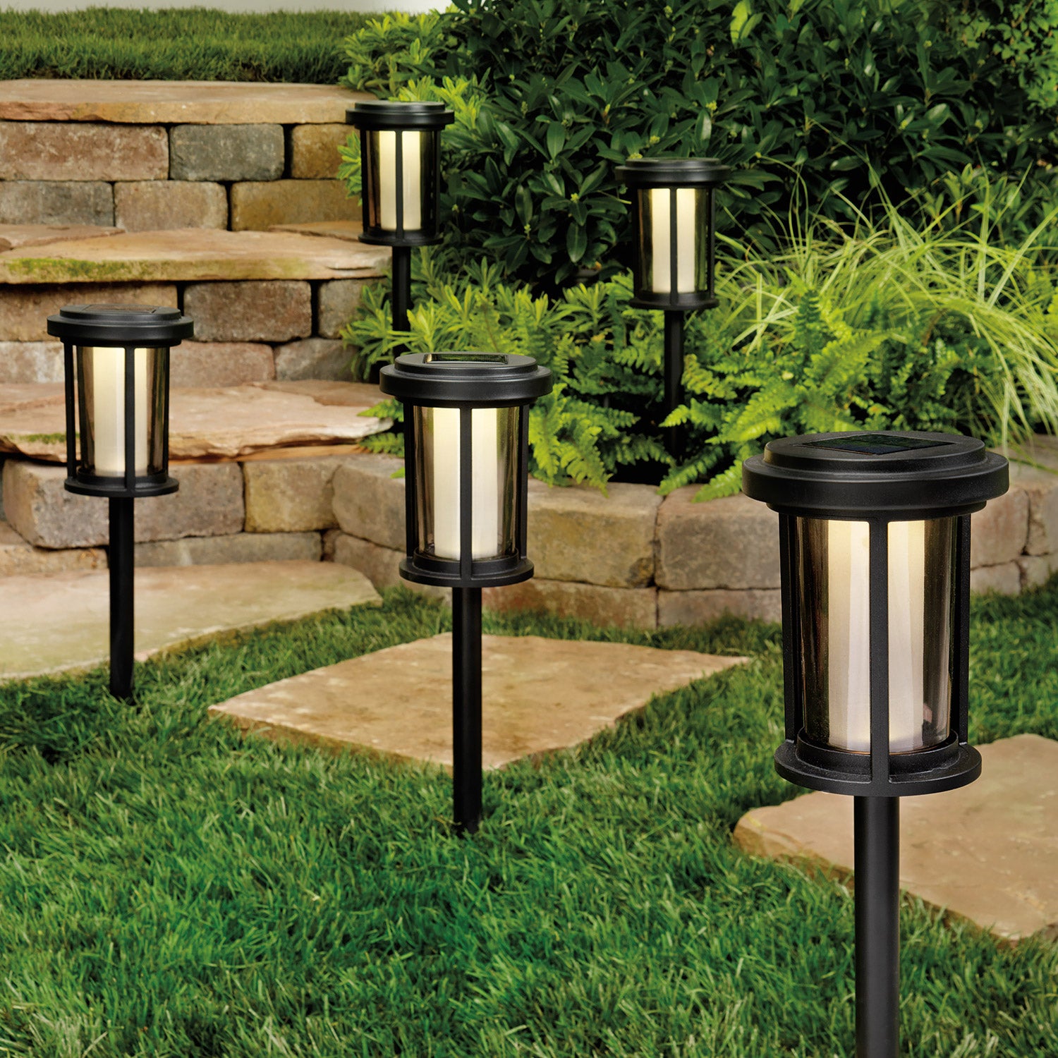 GTX Solar Path Light, 5-Pack