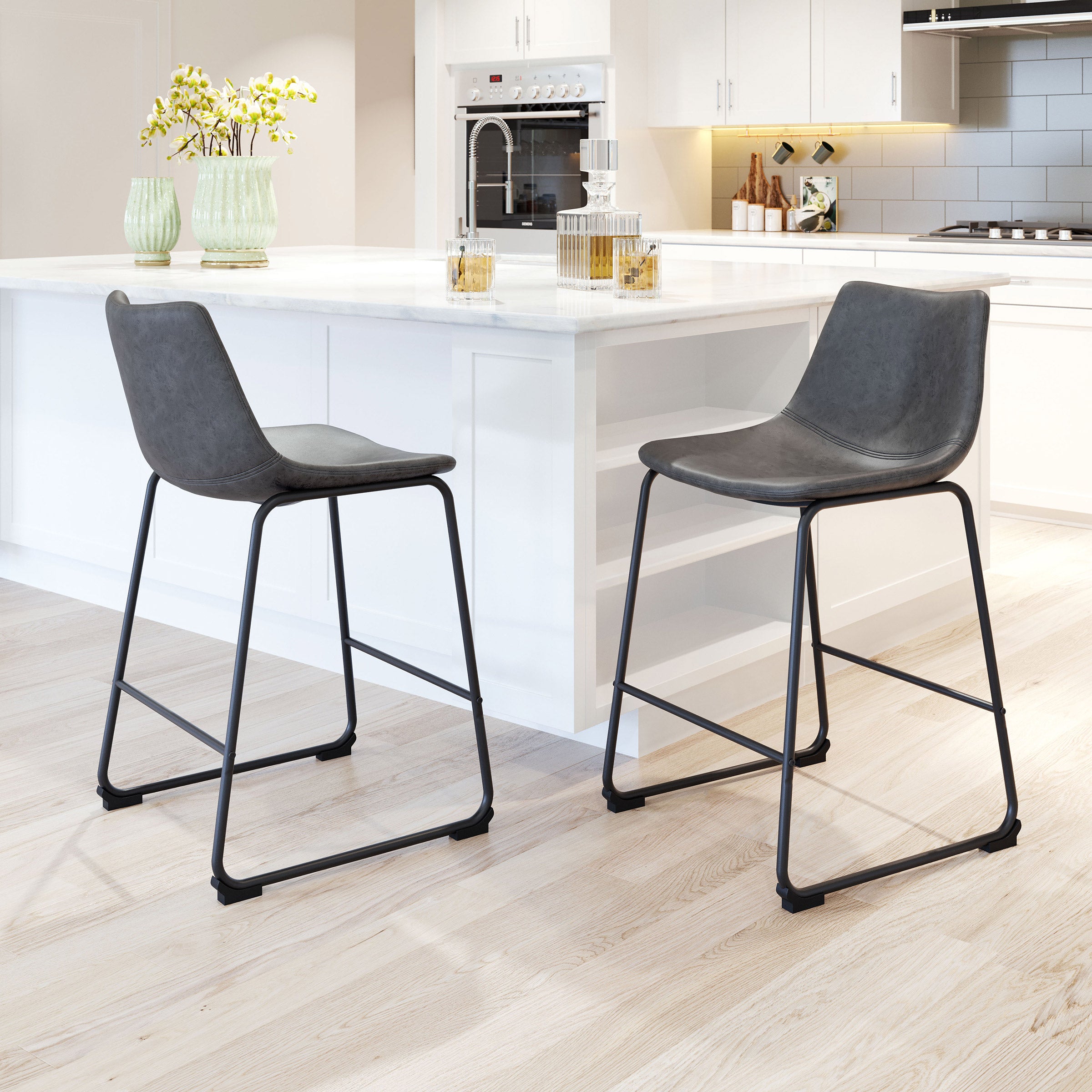 Kai 24” Barstool, 2-pack