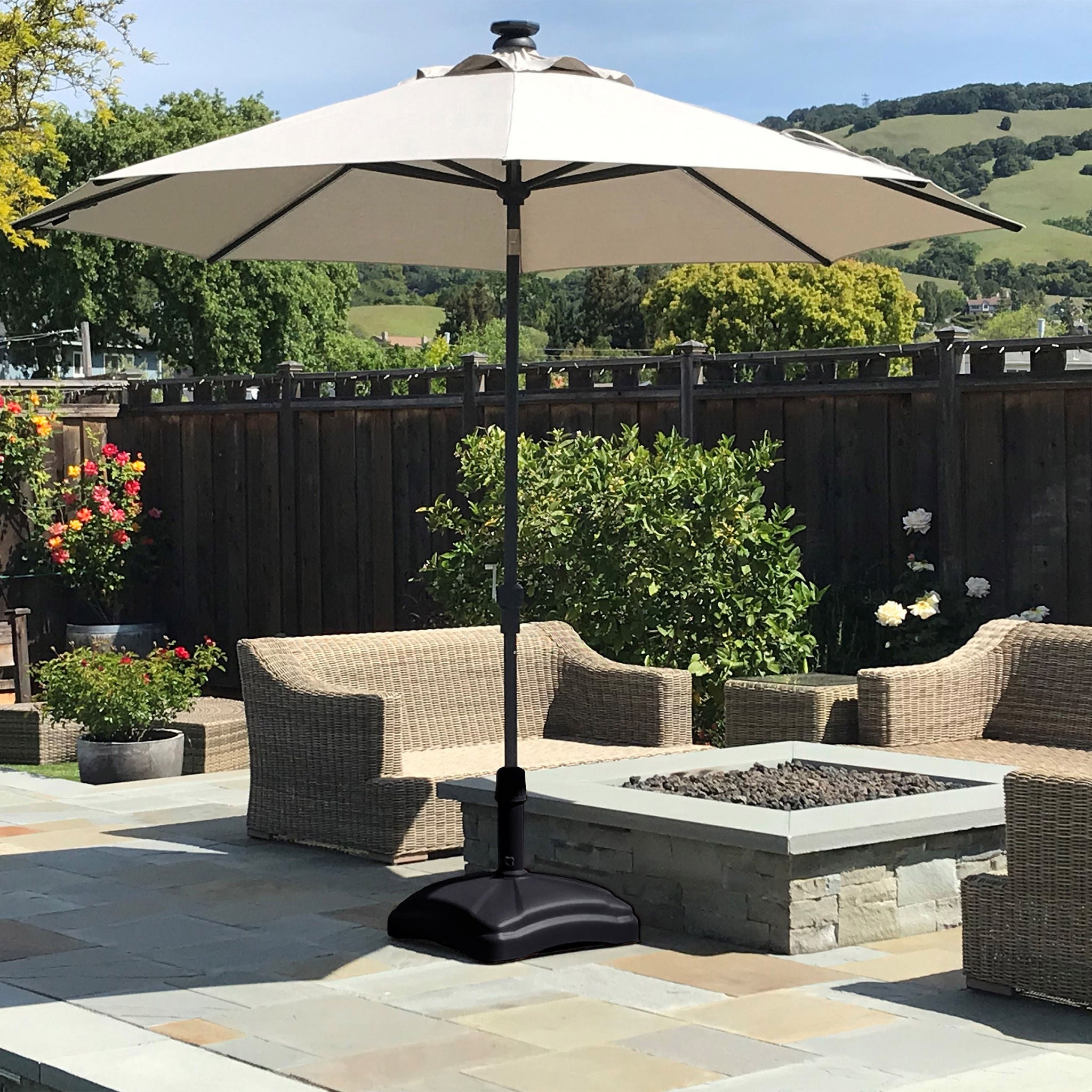 ShadeMobile Rolling Umbrella Base
