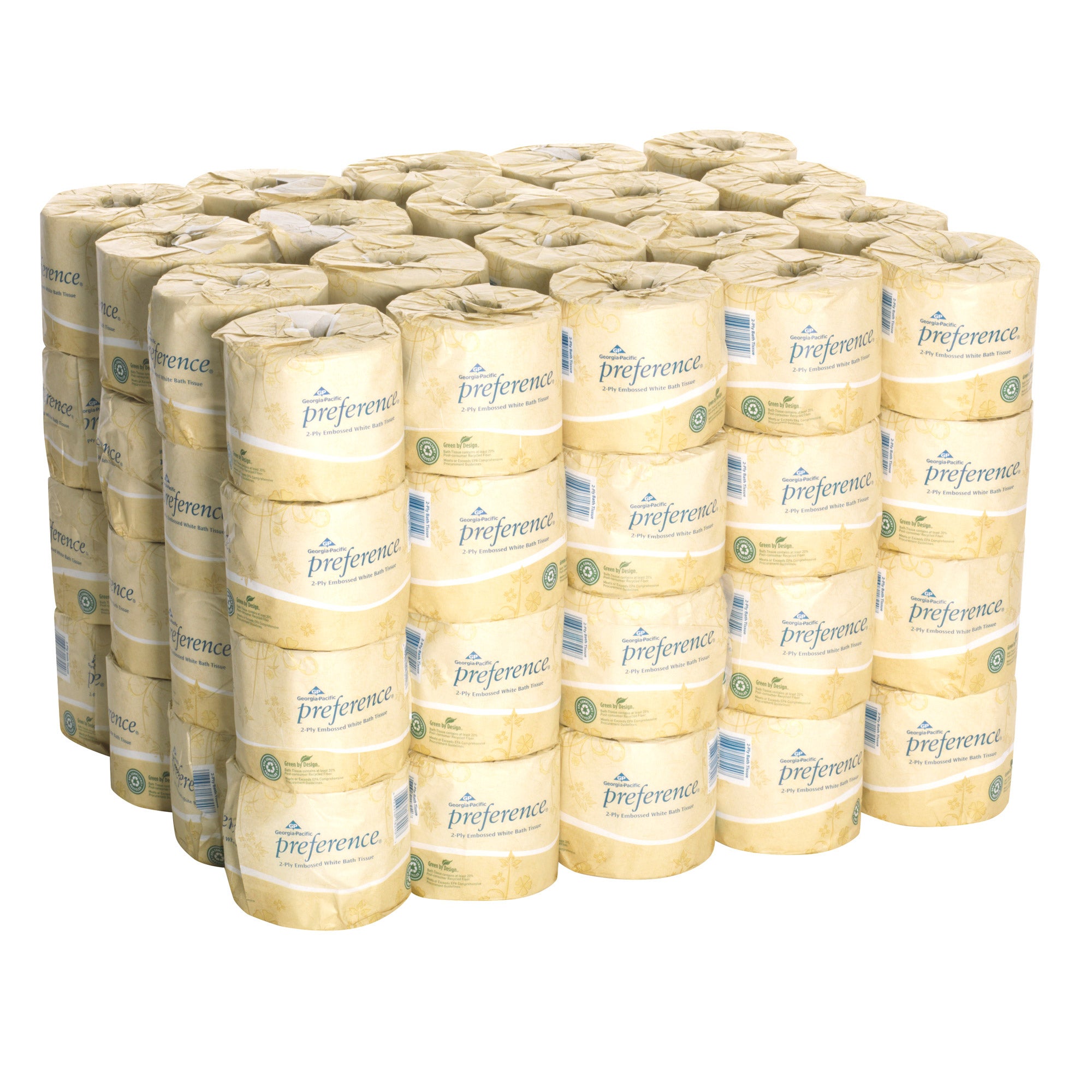 Preference Bath Tissue, 2-Ply, 550 Sheets, 80 Rolls