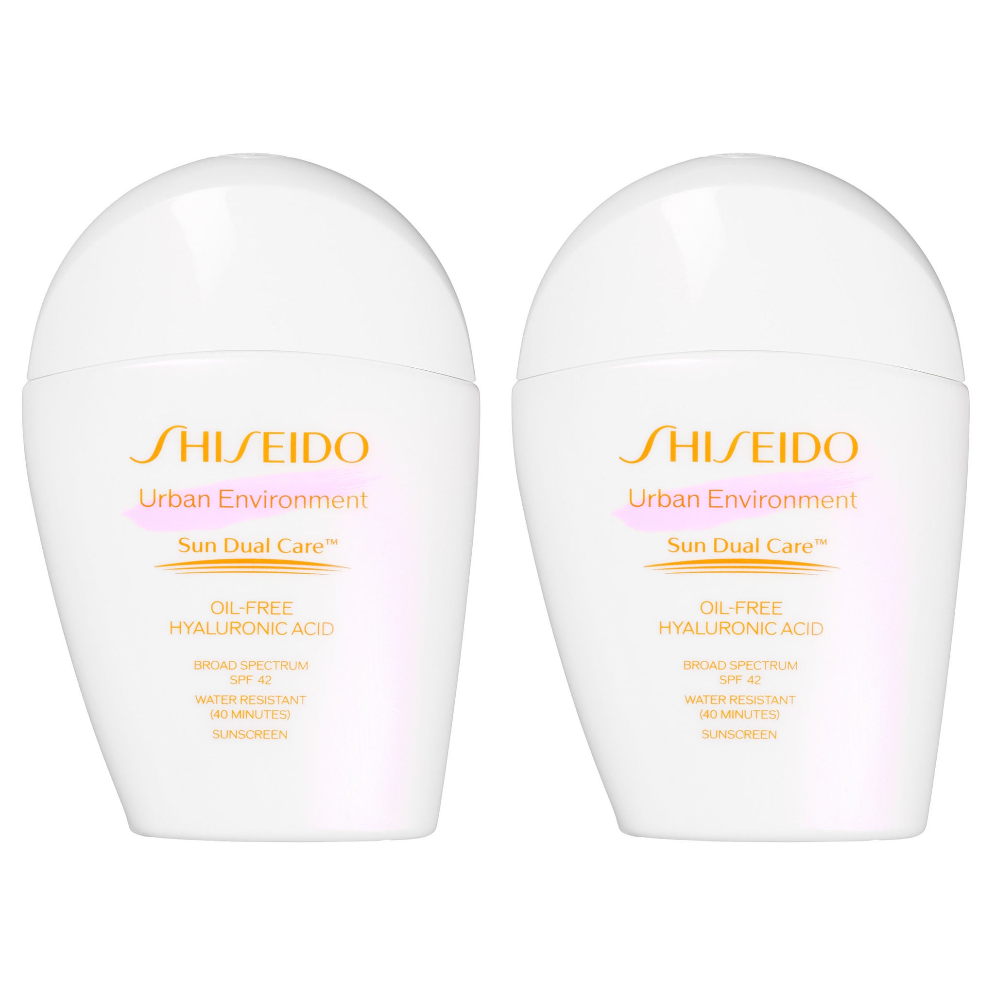 Shiseido Urban Environment Oil-Free Sunscreen SPF 42, 1 fl oz, 2-pack