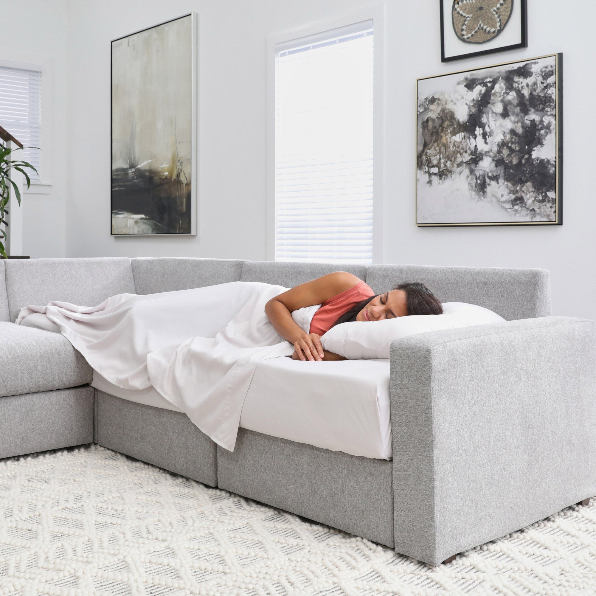 Flexsteel Flex Sleep Kit with Memory Foam Topper