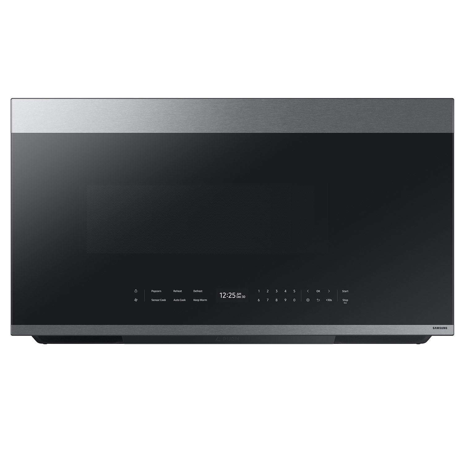Samsung Bespoke Smart 2.1 cu. ft. Over-the-Range Microwave with Wi-Fi & LCD Display