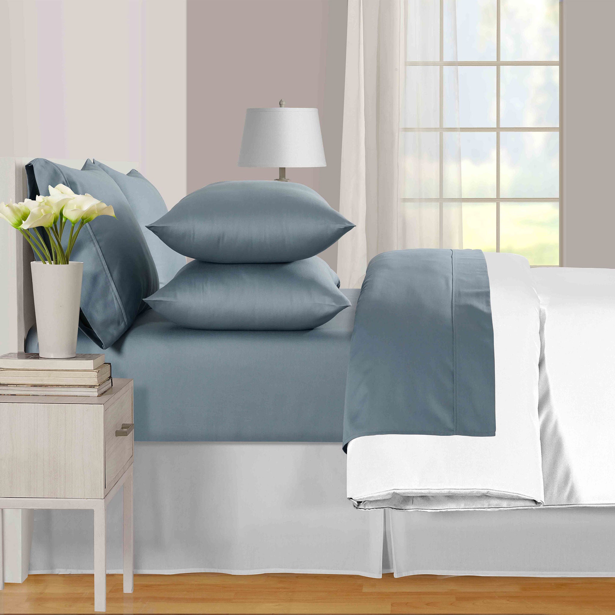 Pure Earth Organic Cotton 6-piece Sheet Set