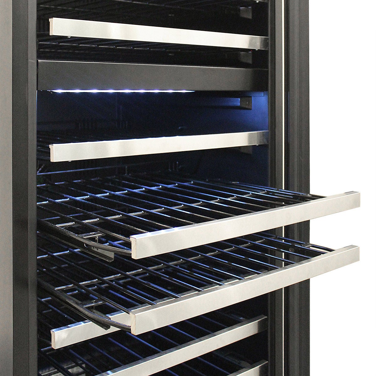 Vinotemp 155-Bottle Wine Cooler with Dual Zone Cooling