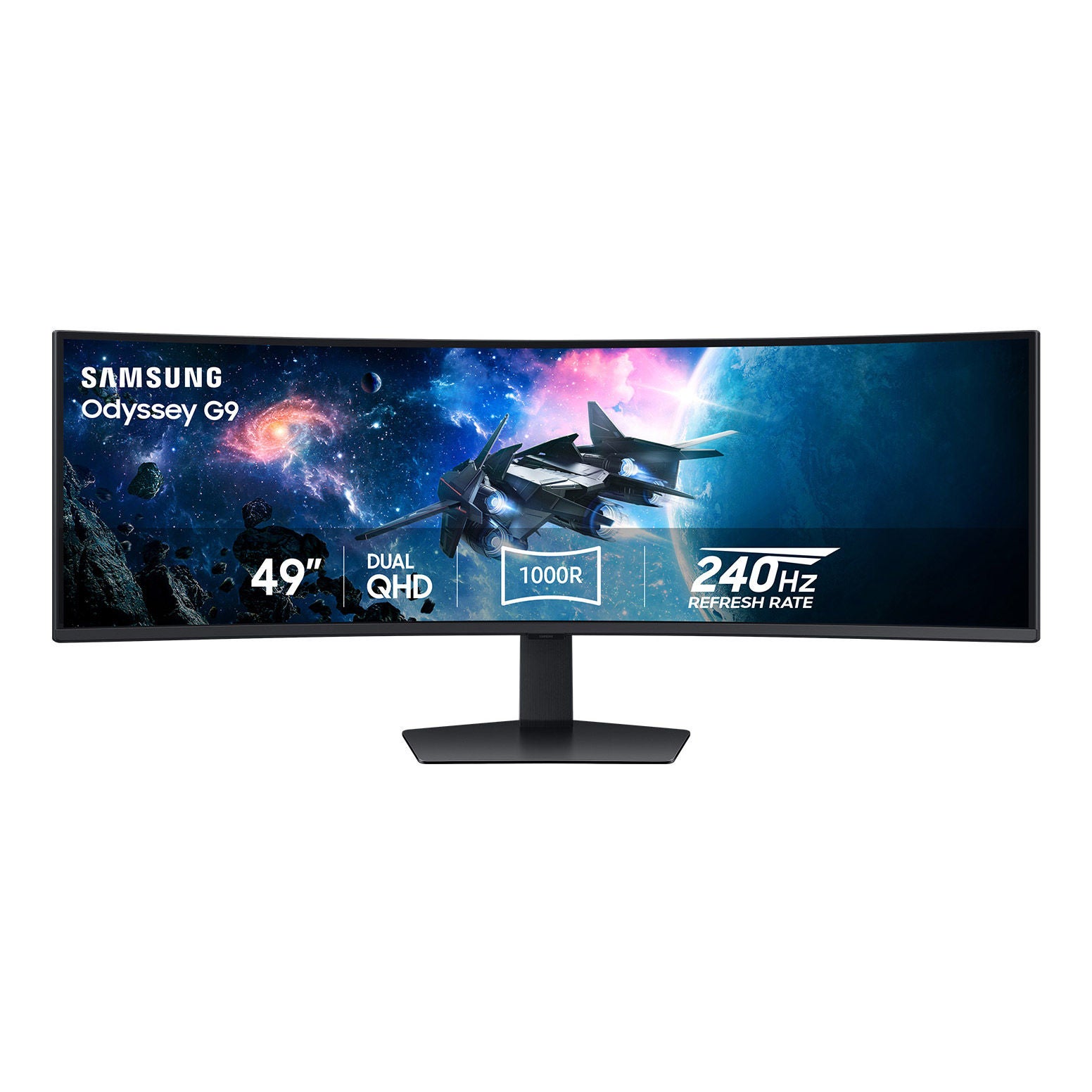Samsung 49" Ultrawide Odyssey G95C DQHD 240Hz Curved Gaming Monitor - 5120 x 1440