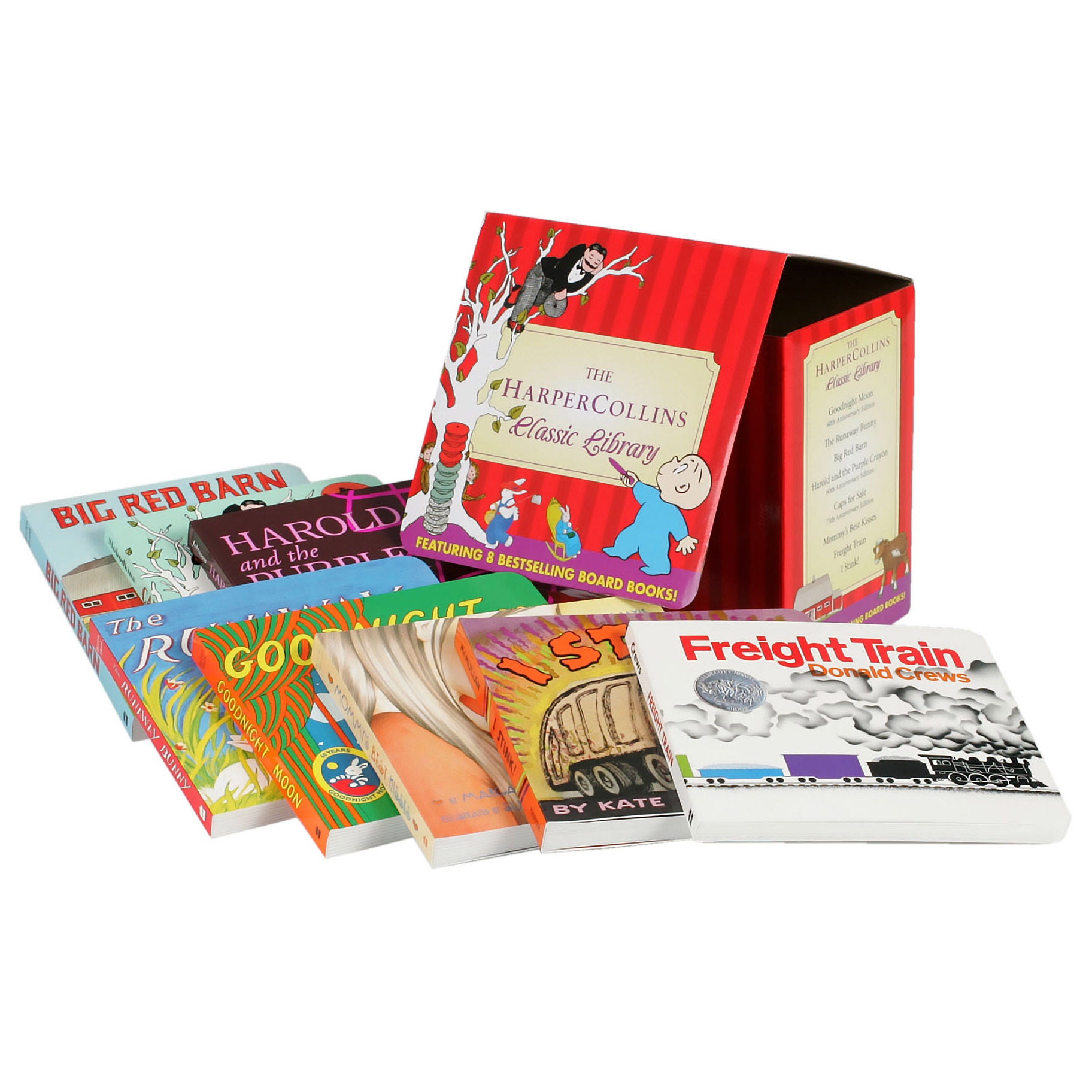 The HarperCollins Classic Library: 8 Board Book Box Set