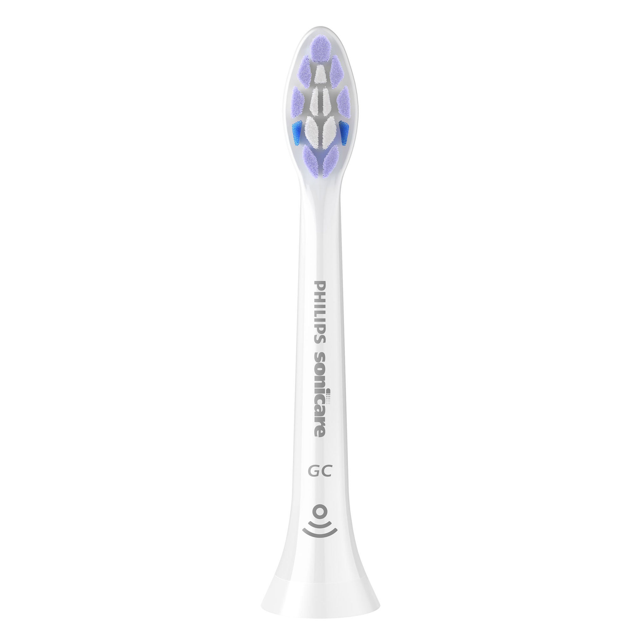 Philips Sonicare GC Gentle Clean Replacement Electric Toothbrush Heads, Plaque Removal + Gum Care, 8-pack