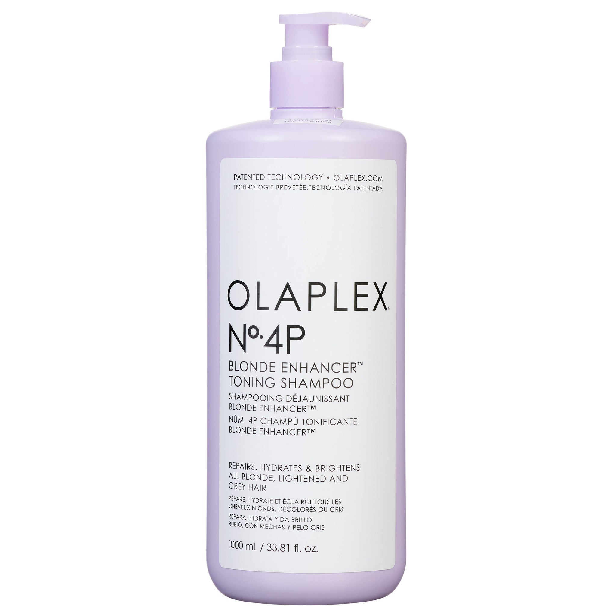 Olaplex No. 4P Blonde Enhancer Toning Shampoo, 33.8 fl oz