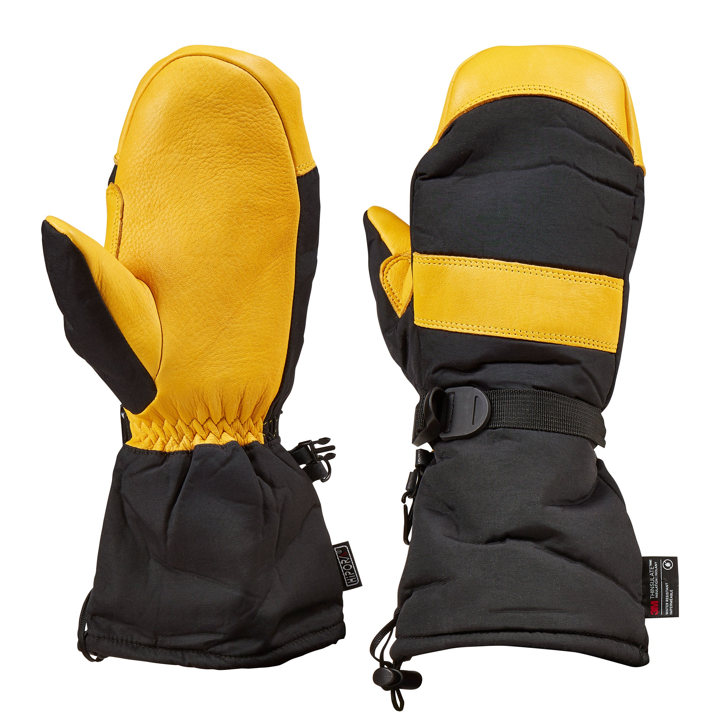 Saranac Gauntlet Premium Deerskin Ski Mitt