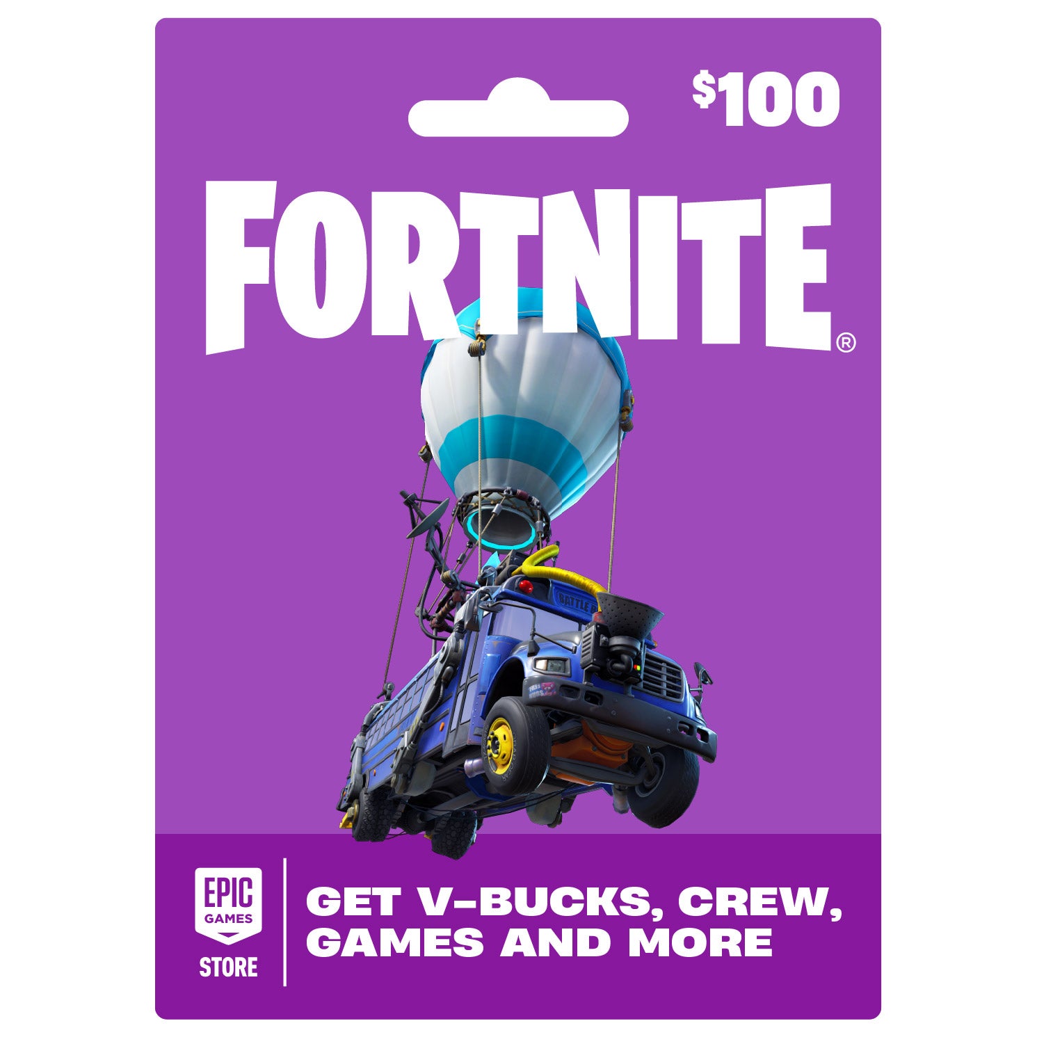 Epic Fortnite - $100 eGift Card Digital Download
