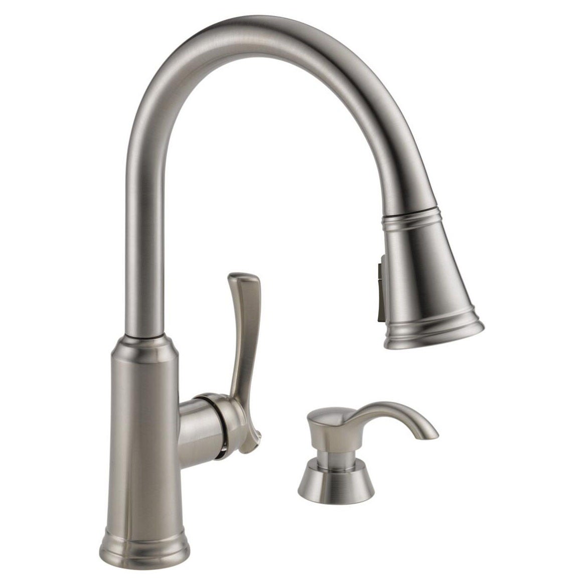Delta Lakeview Single-Handle Pull-down Sprayer Kitchen Faucet