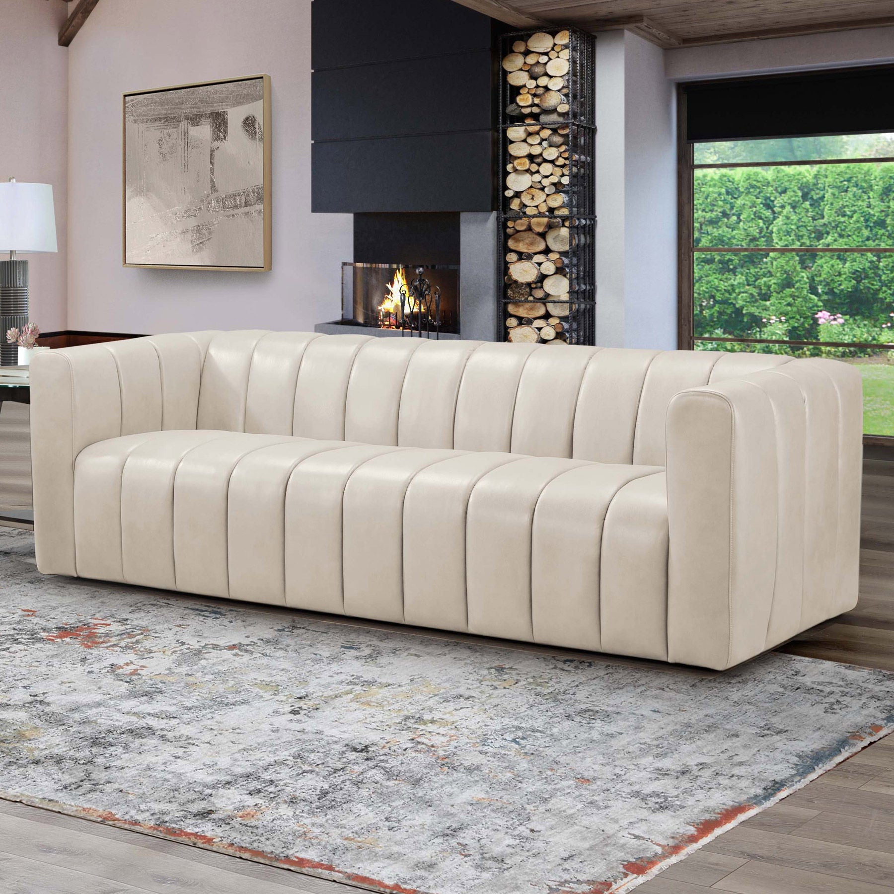 Gianna Top Grain Leather Sofa