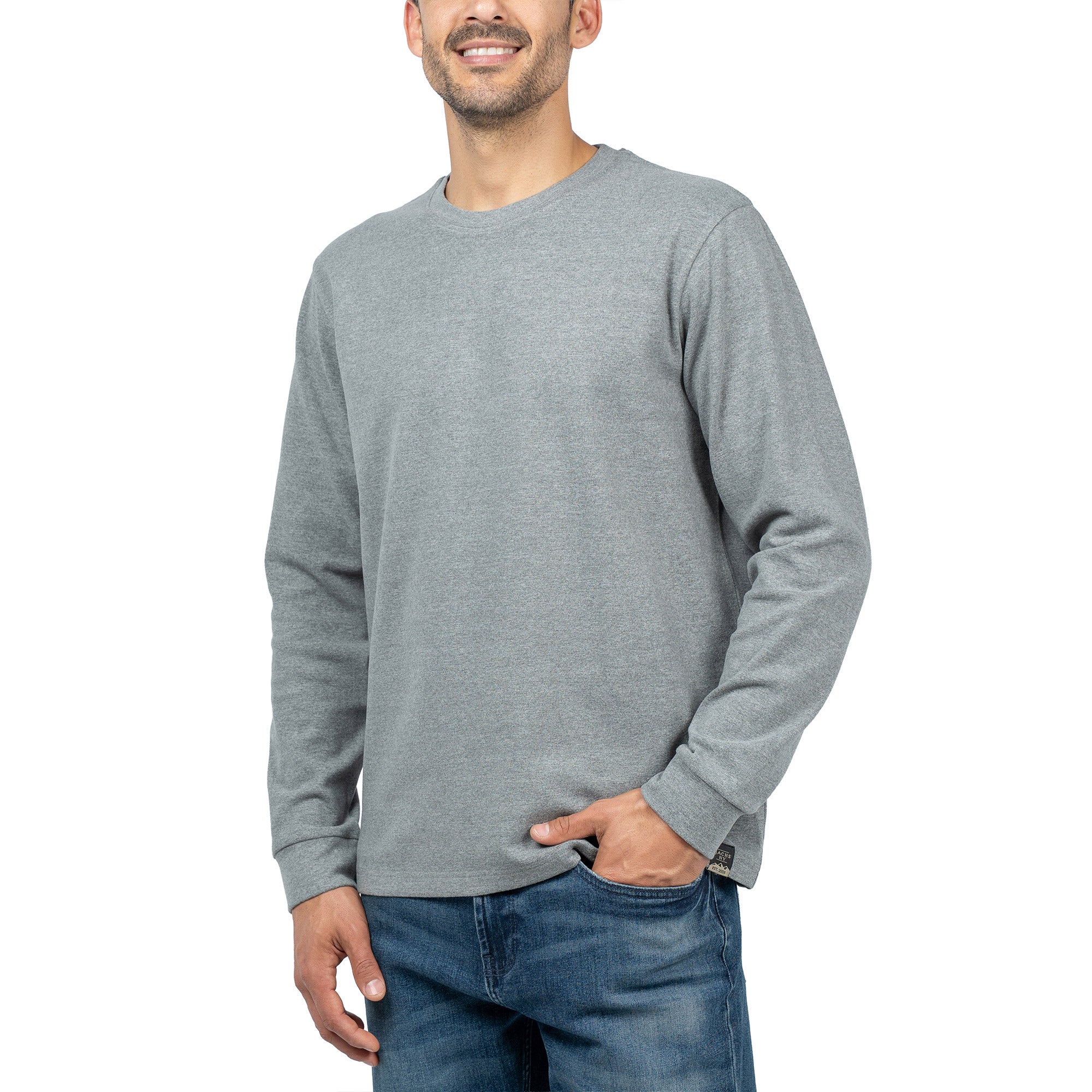 Jachs Men's Long Sleeve Crewneck