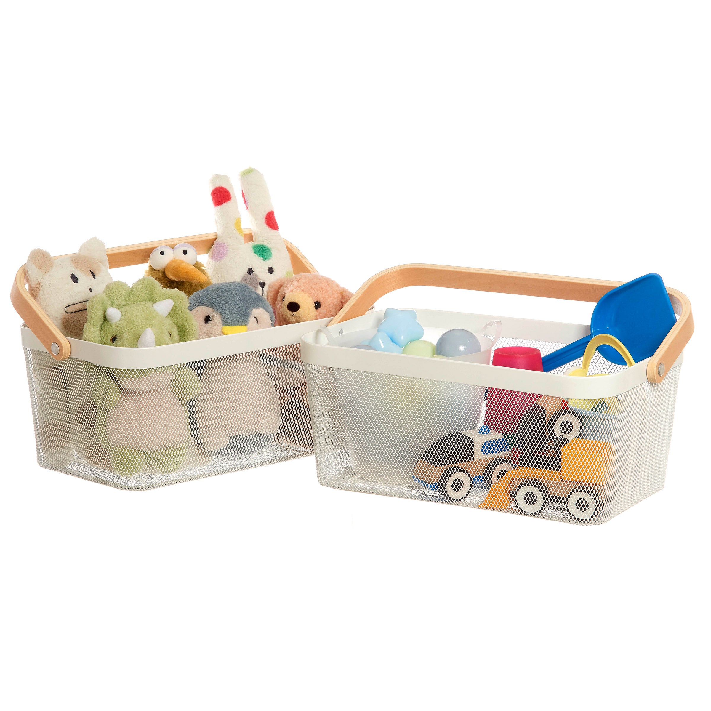 Edifice Mesh Basket with Handle, 2-pack