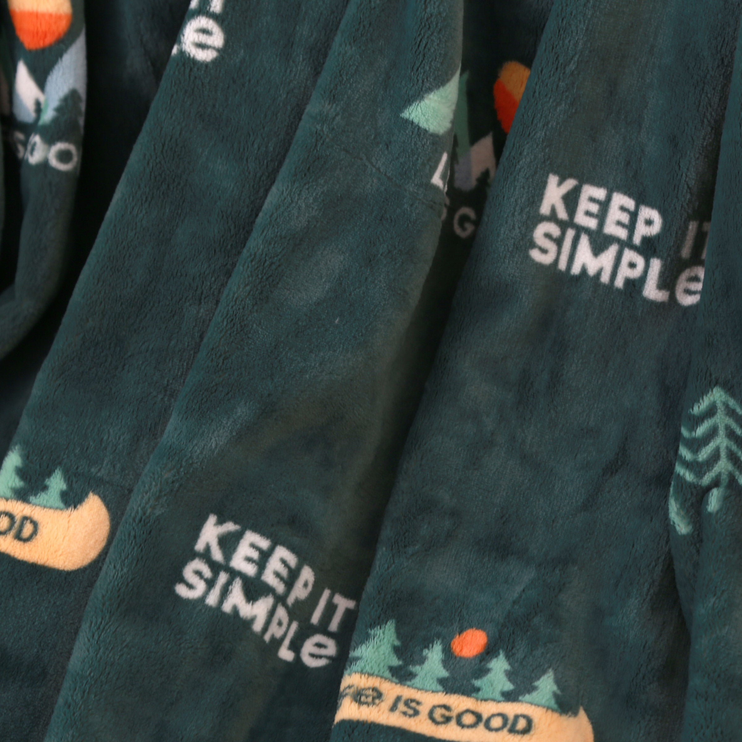 Life is Good Primaloft Throw