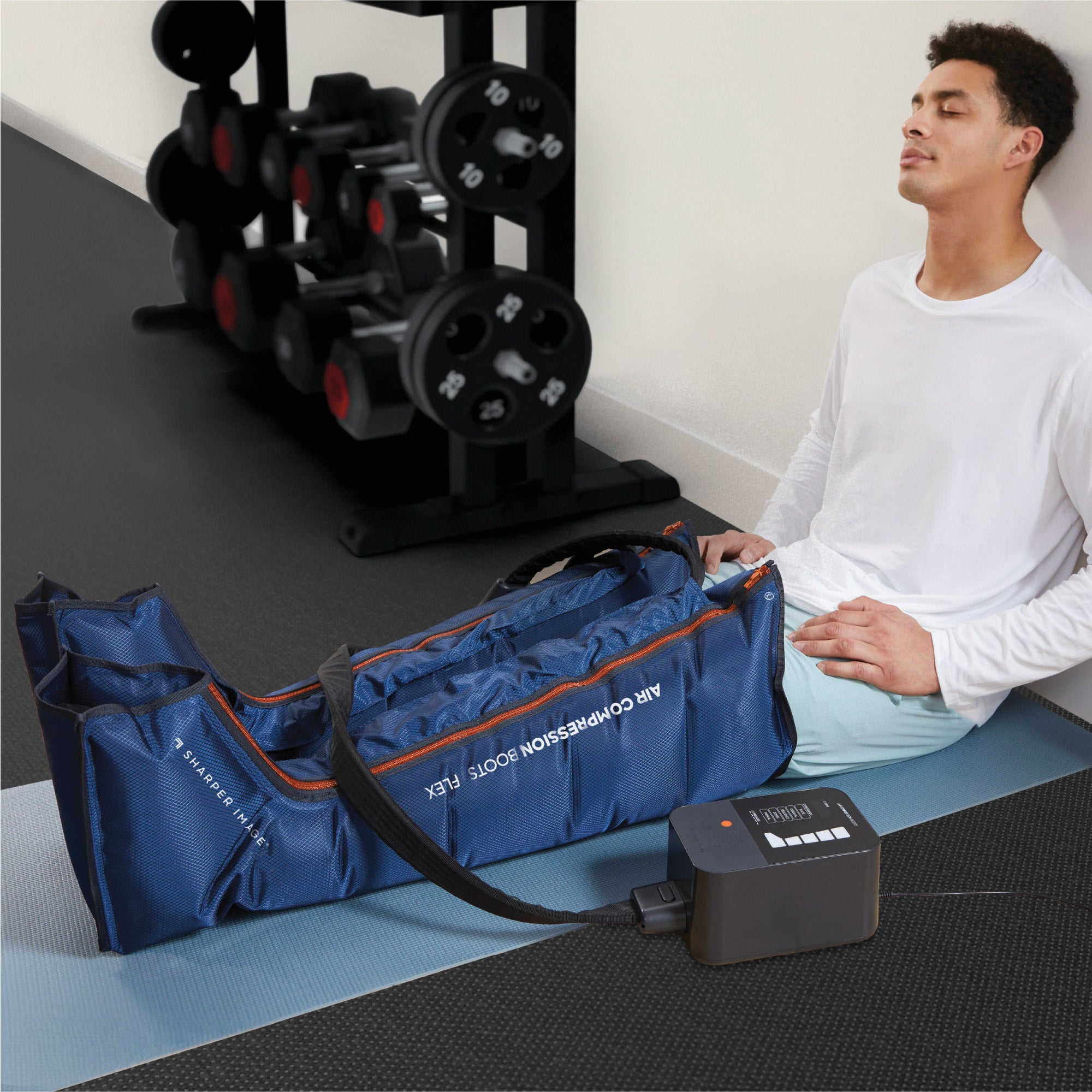 Sharper Image Air Compression Boots Leg Recovery System